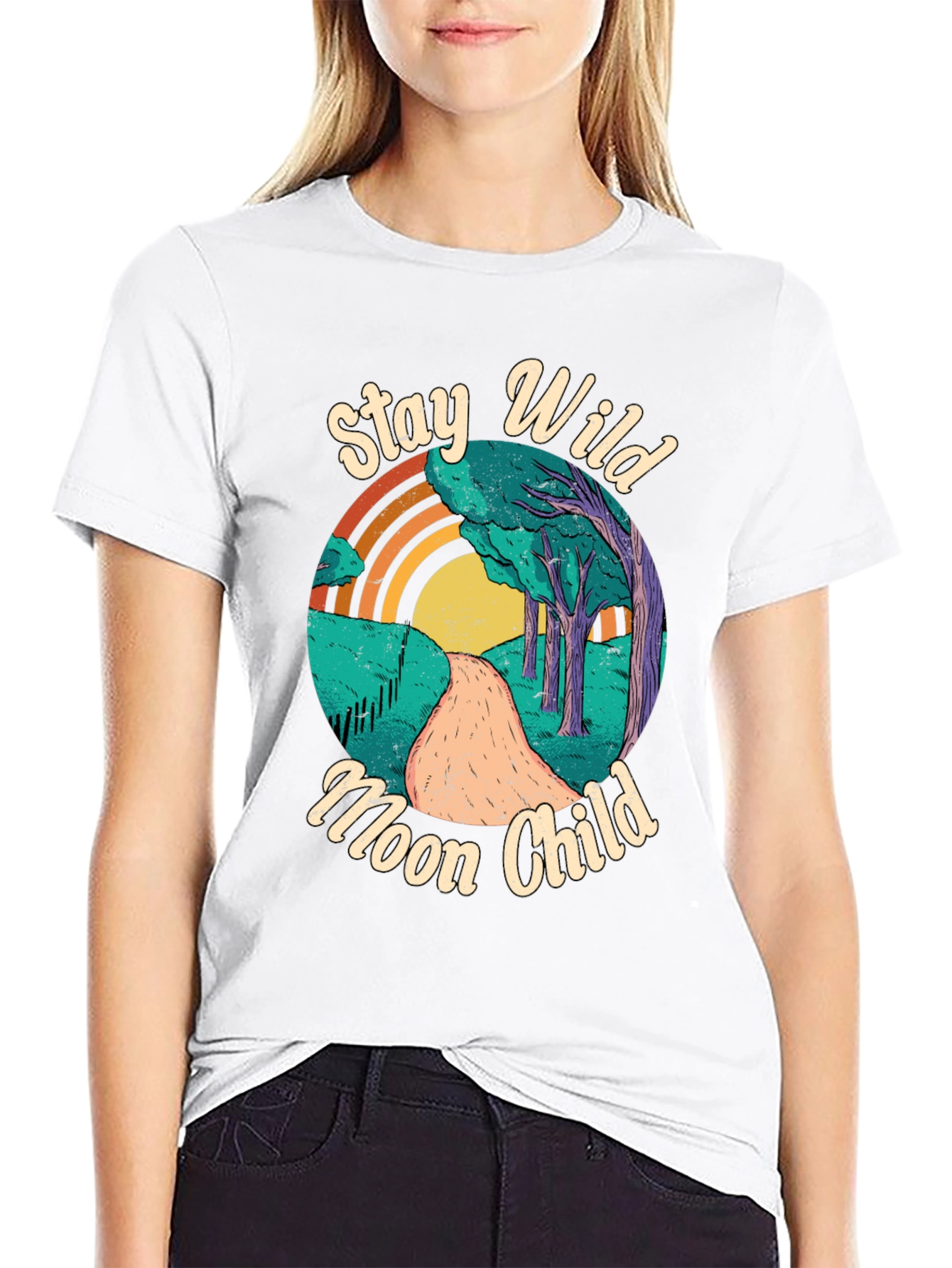 Stay Wild Moon Child Graphic Tee