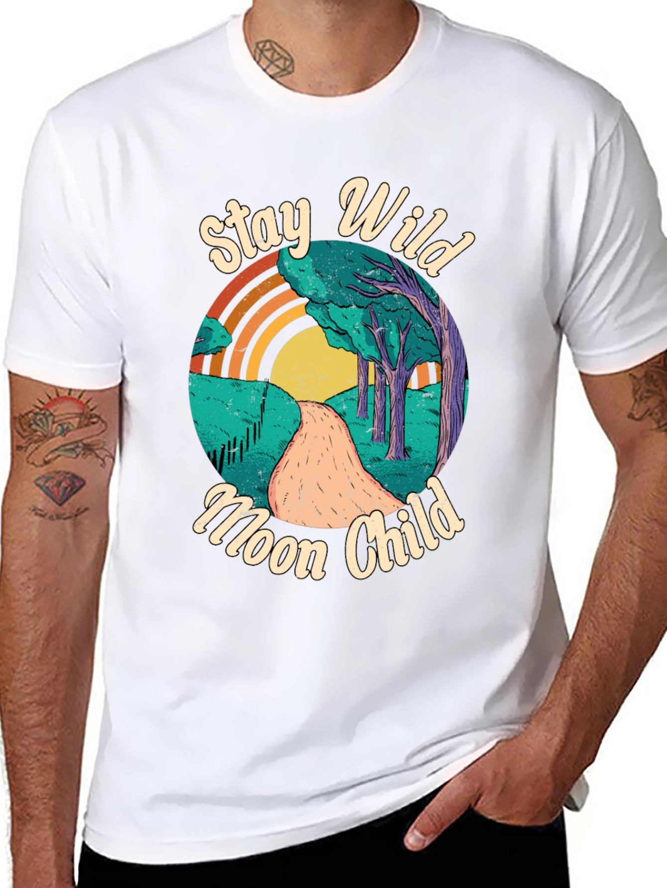 Stay Wild Moon Child Graphic Tee