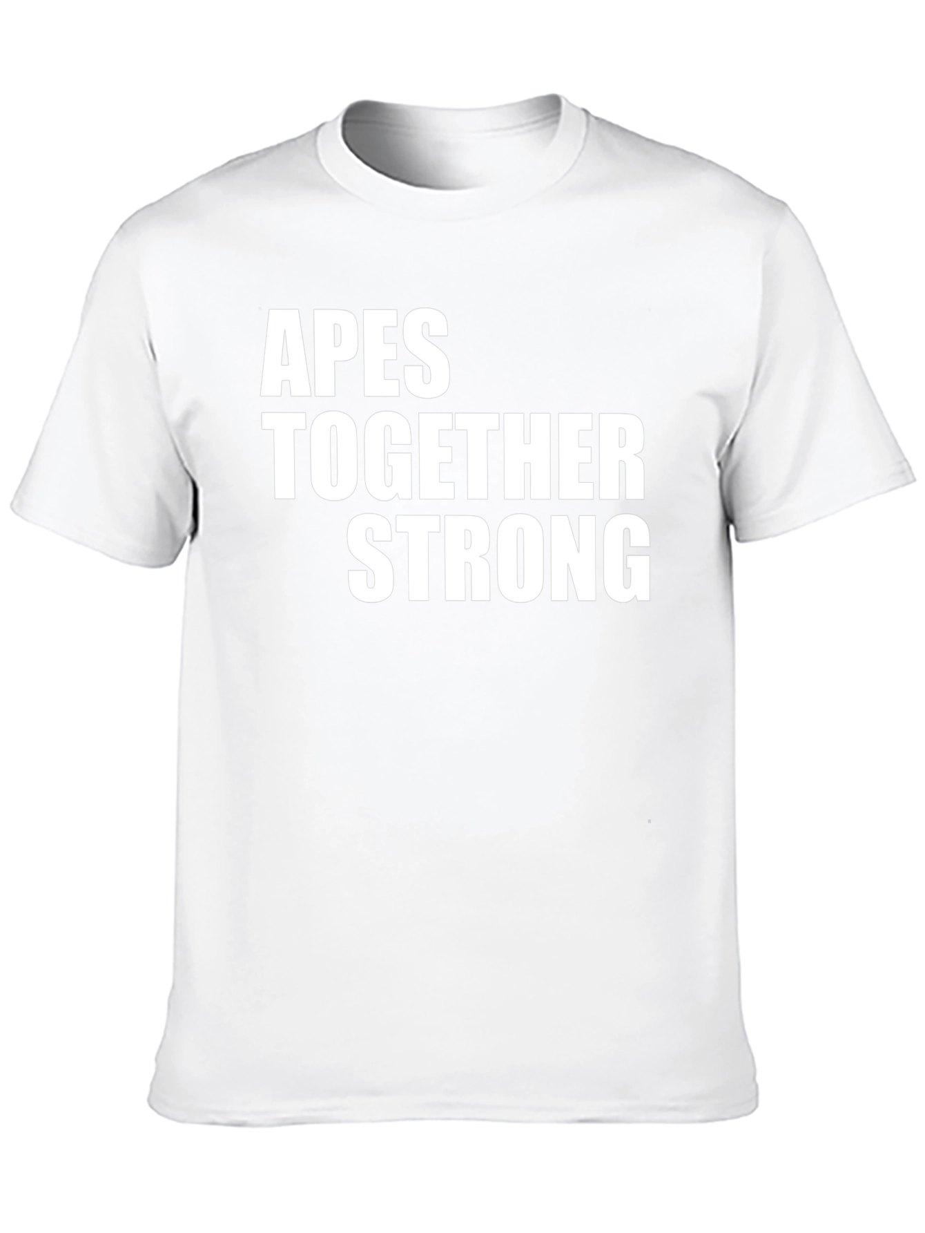 Apes Together Strong Graphic T-Shirt - Black Cotton Tee