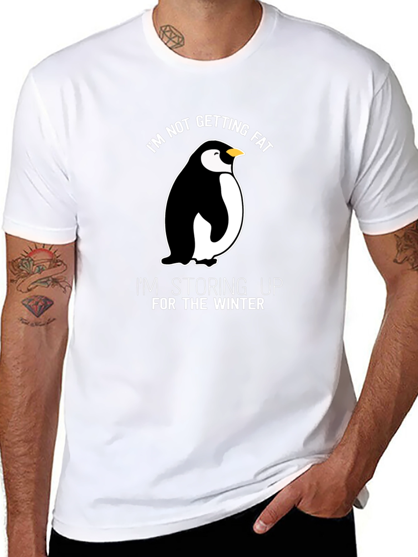 Penguin Winter Prep Mens Graphic Tee