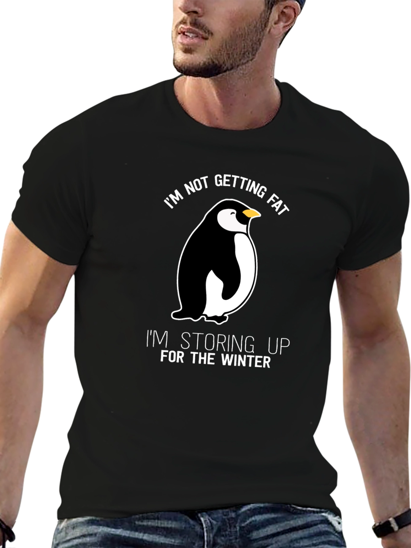 Penguin Winter Prep Mens Graphic Tee