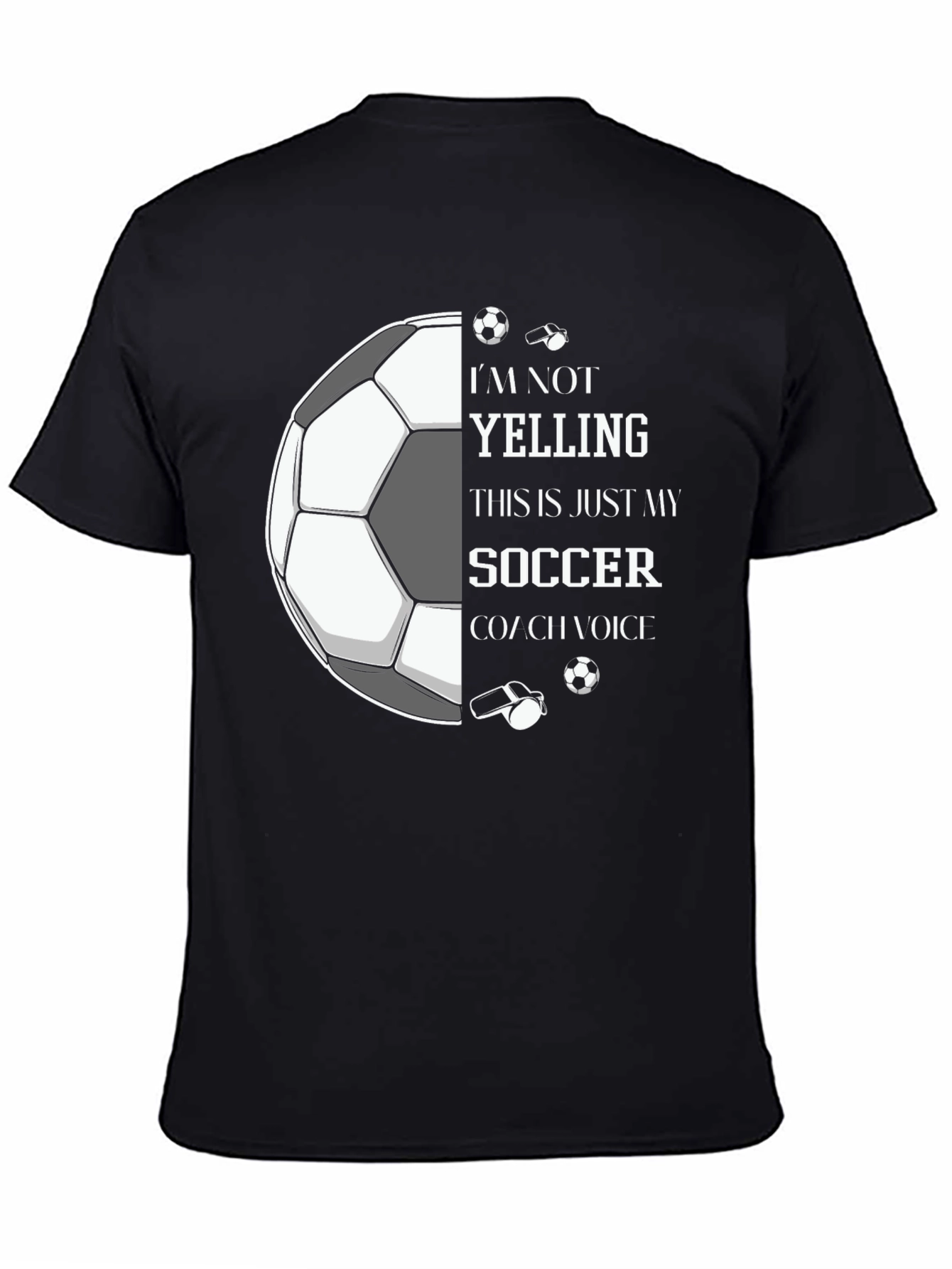Soccer Coach Voice Graphic Tee