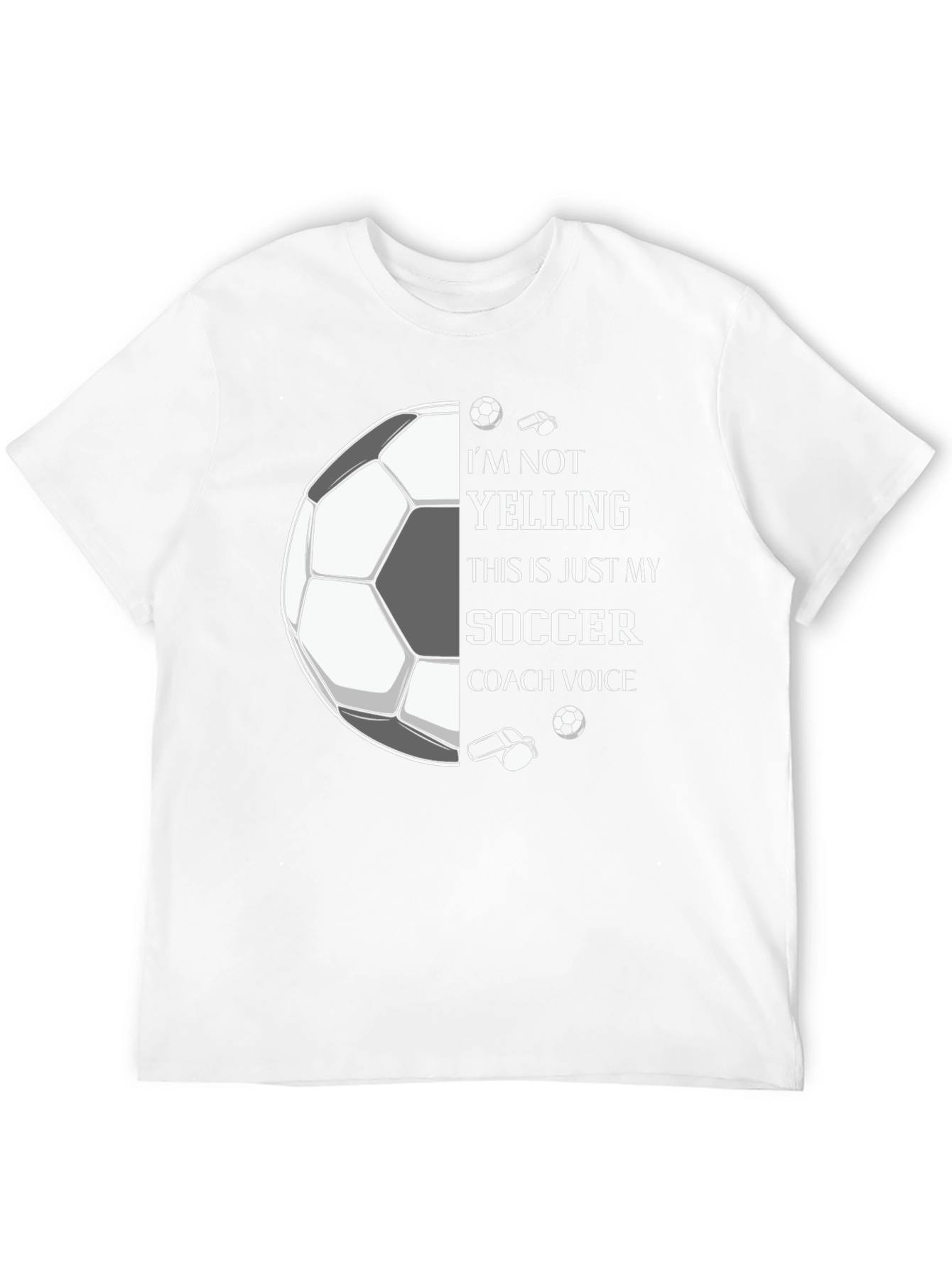 Soccer Coach Voice Graphic Tee