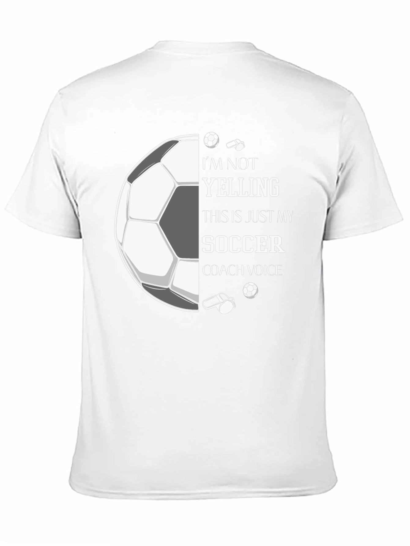Soccer Coach Voice Graphic Tee