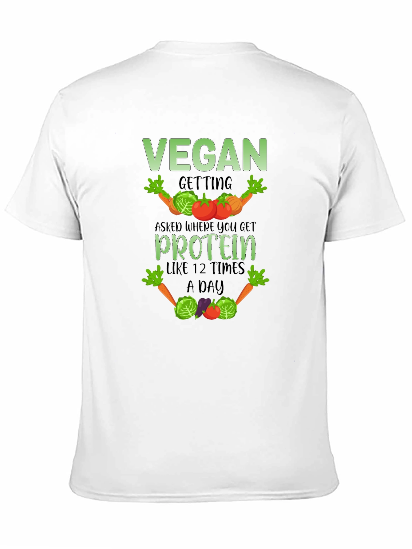 Vegan Protein Graphic T-Shirt