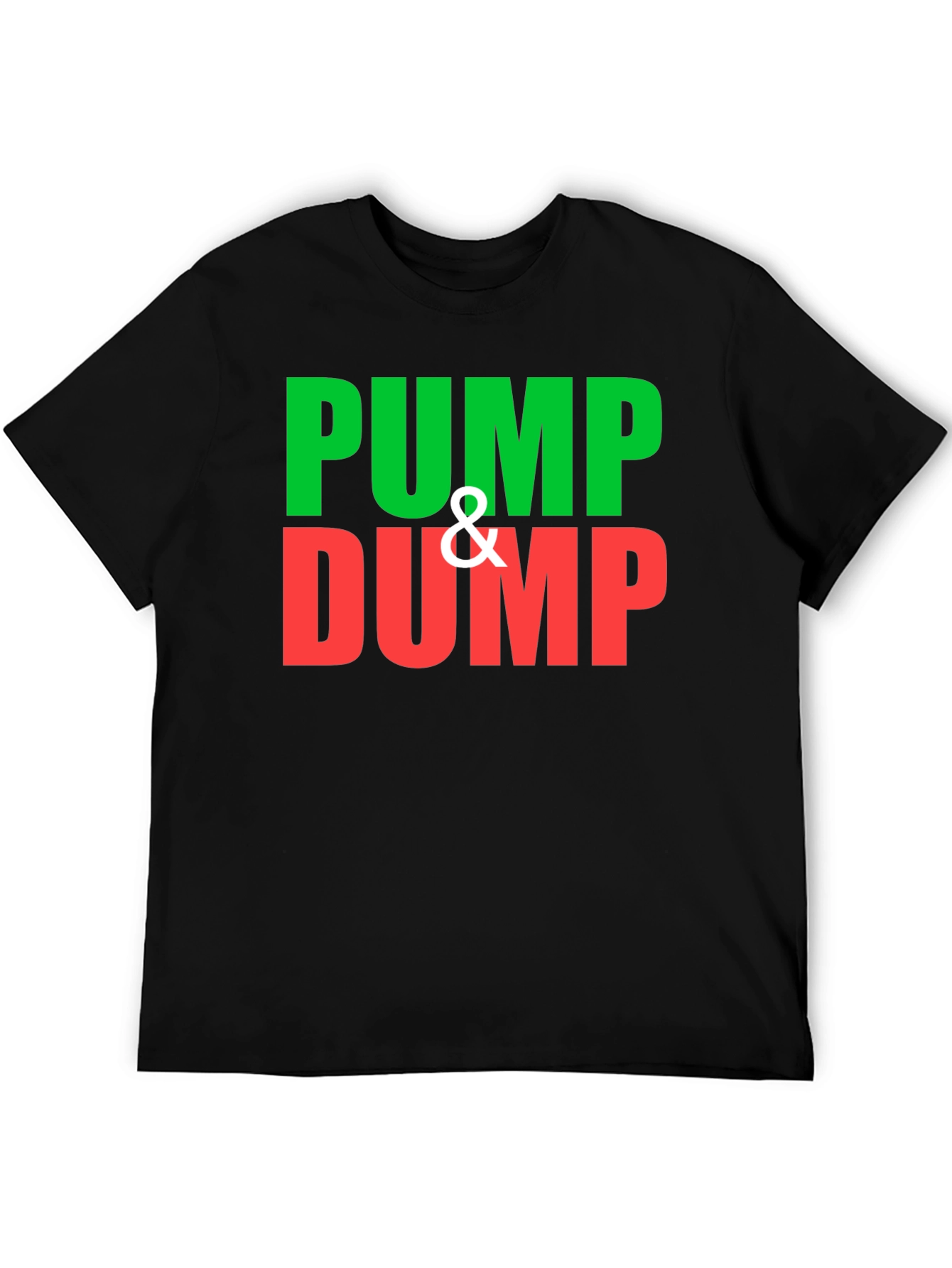 Pump & Dump Graphic T-Shirt - Black Tee