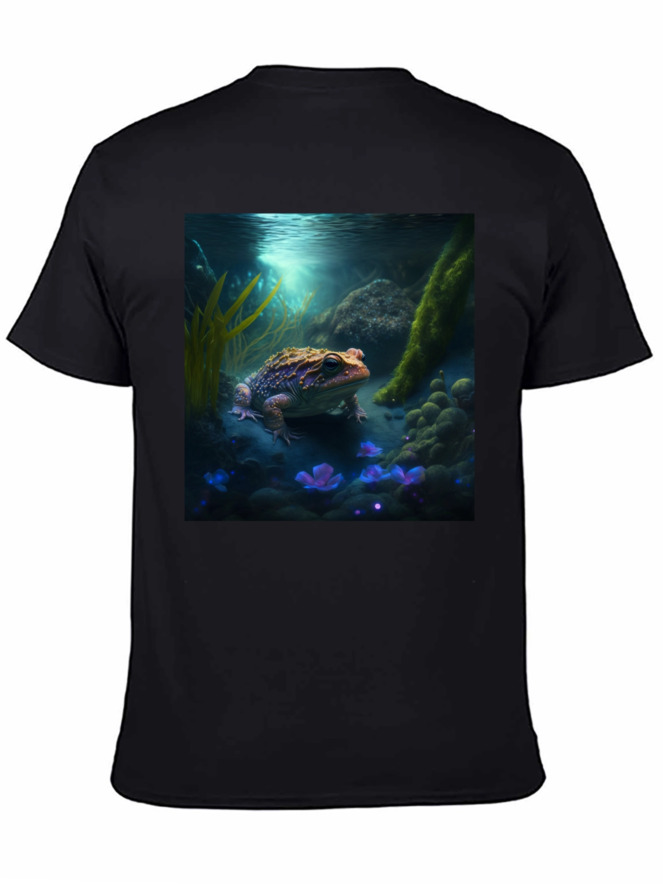 Underwater Frog Graphic Tee