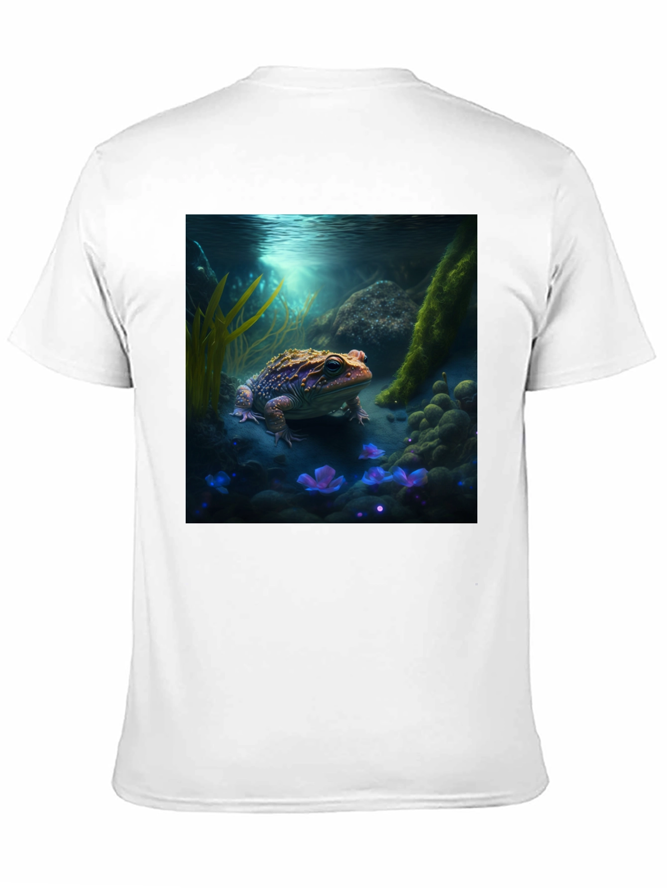 Underwater Frog Graphic Tee