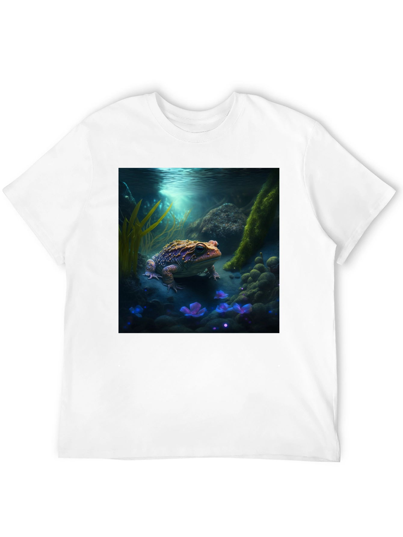 Underwater Frog Graphic Tee