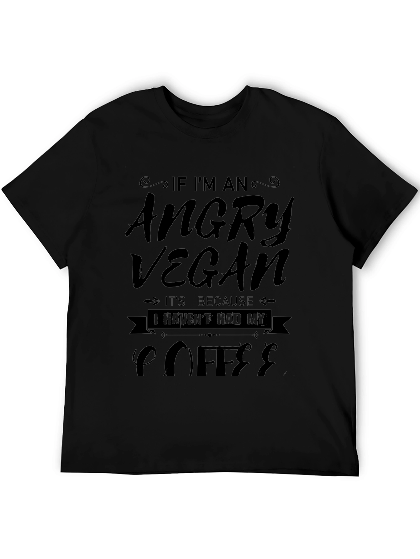 Angry Vegan Coffee T-Shirt