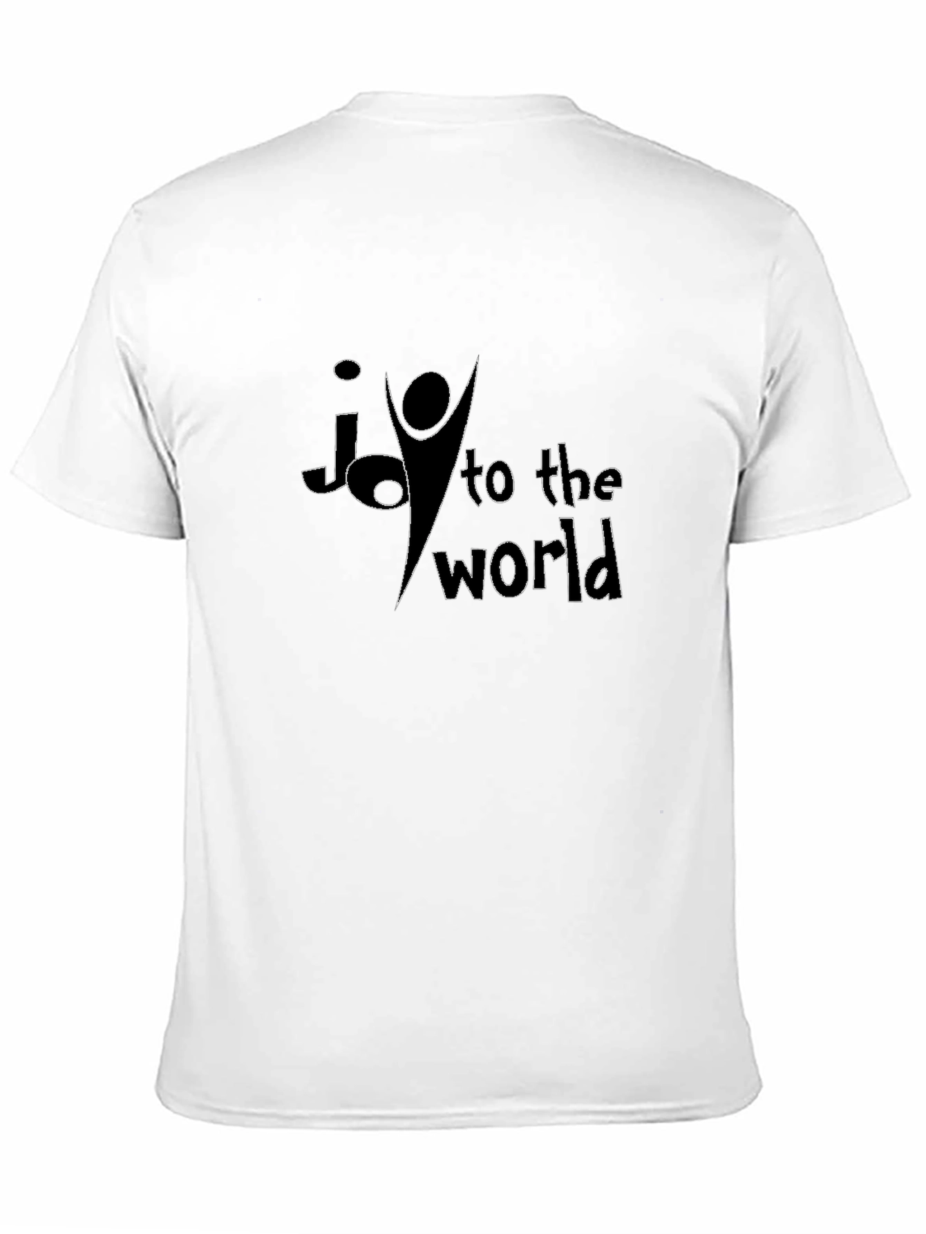 Joy to the World Graphic T-Shirt - Black