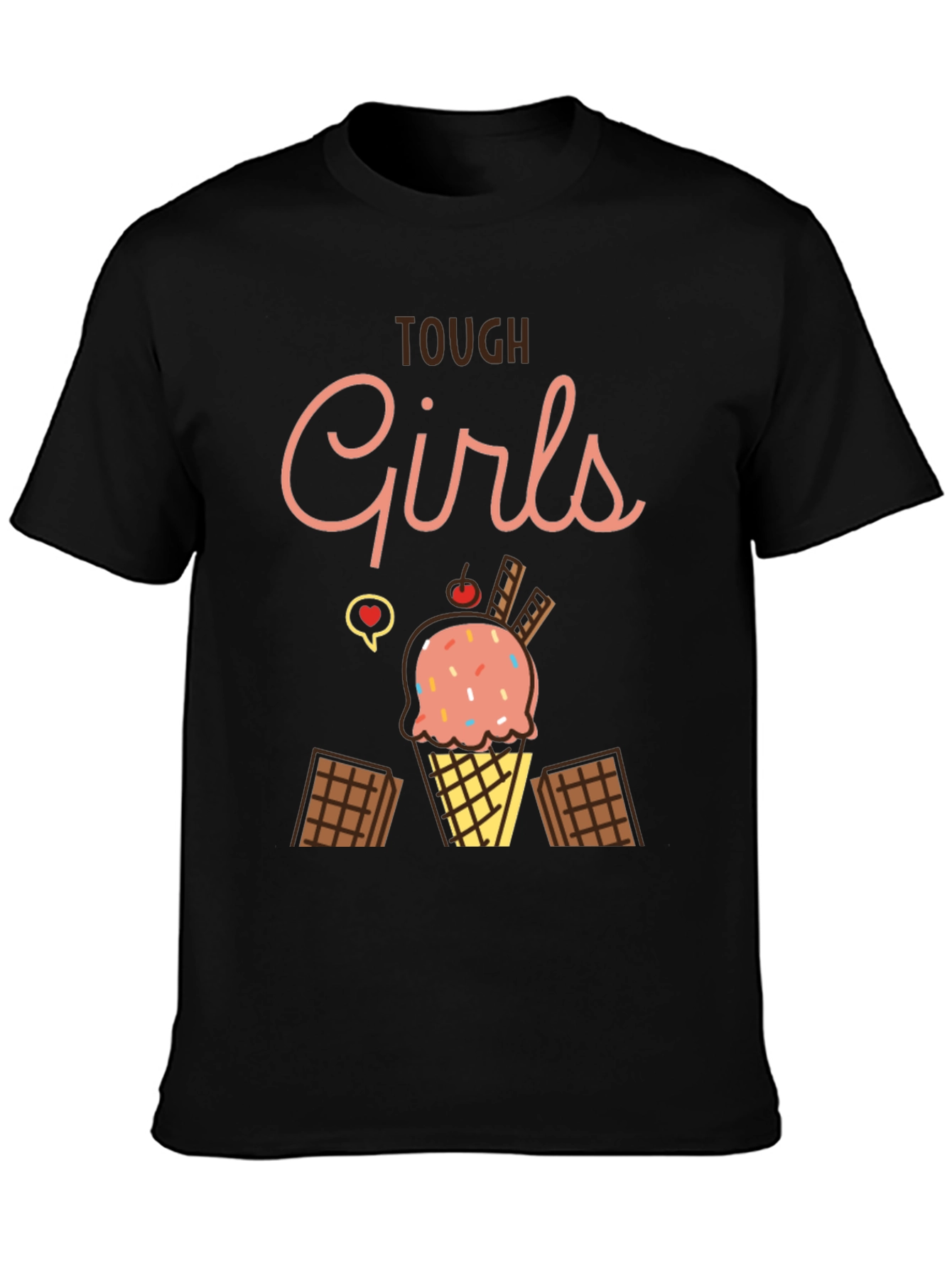 Tough Girls Ice Cream Graphic Tee