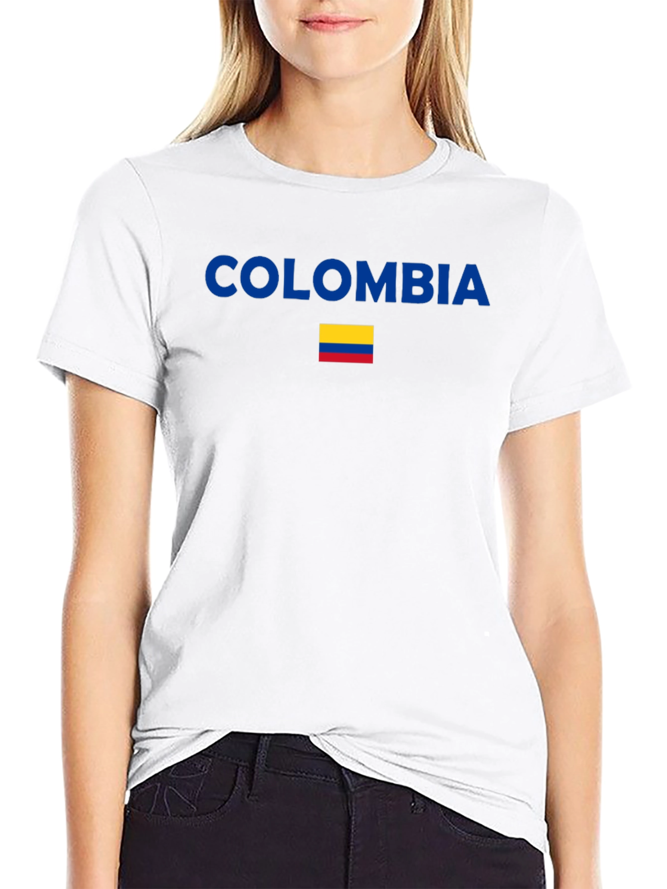 Colombia Flag Graphic T-Shirt
