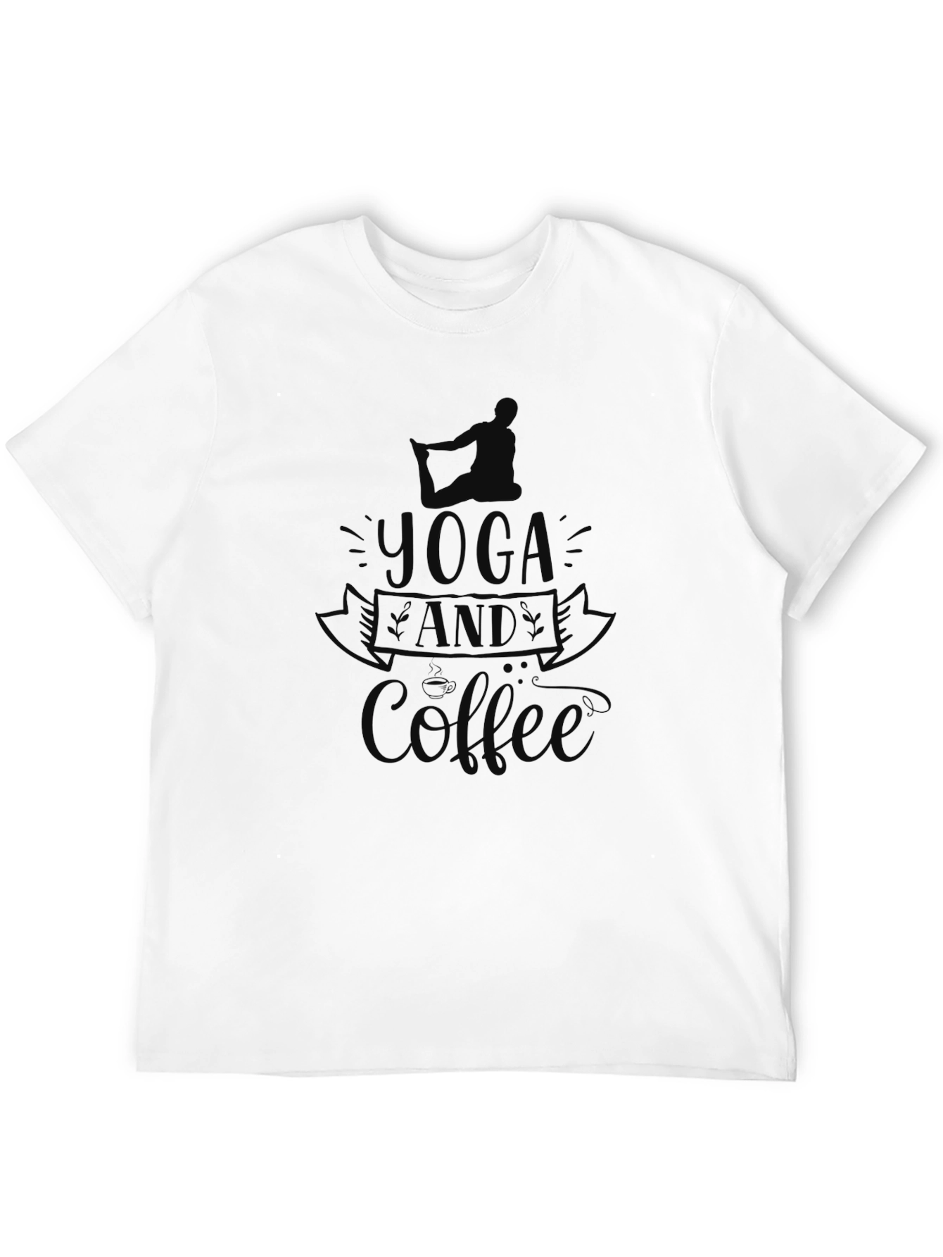 Yoga and Coffee Graphic Tee