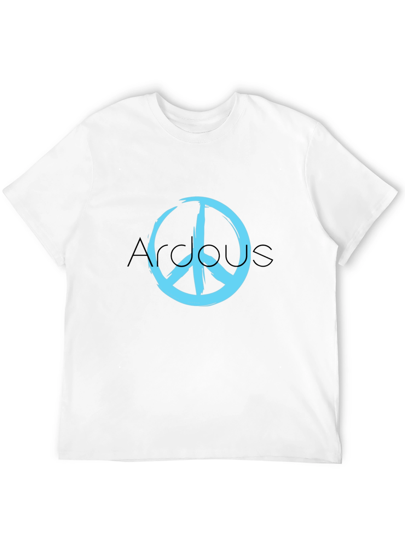 Peace Sign Graphic Tee - Stylish Casual Wear