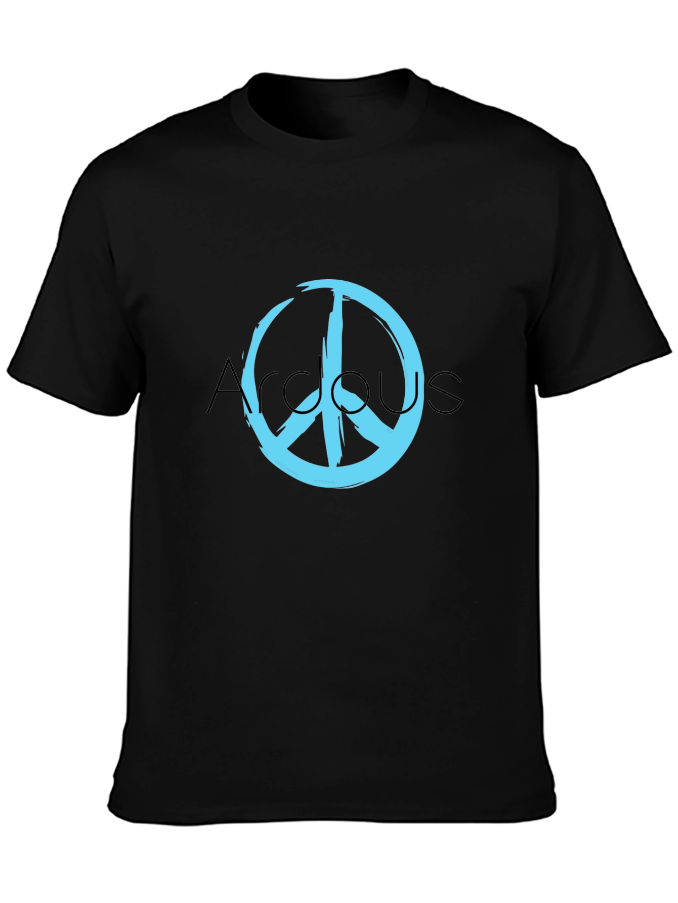 Peace Sign Graphic Tee - Stylish Casual Wear
