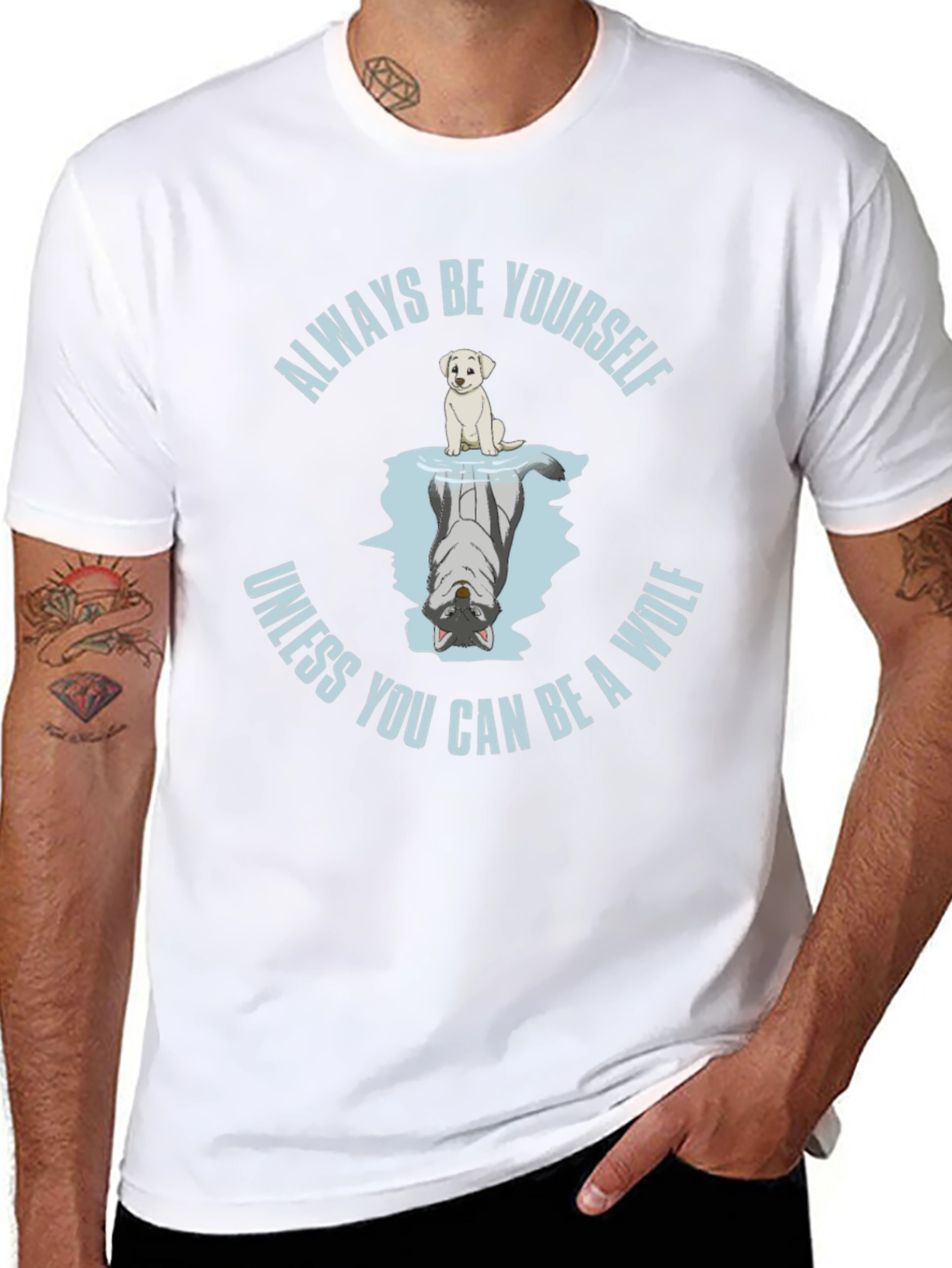 Always Be Yourself Unless Wolf T-Shirt