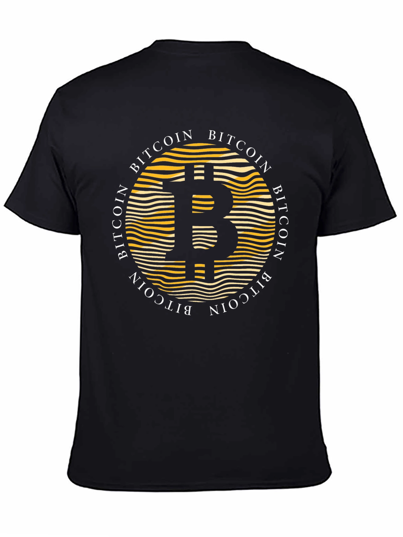 Bitcoin Graphic T-Shirt - Black Crypto Tee
