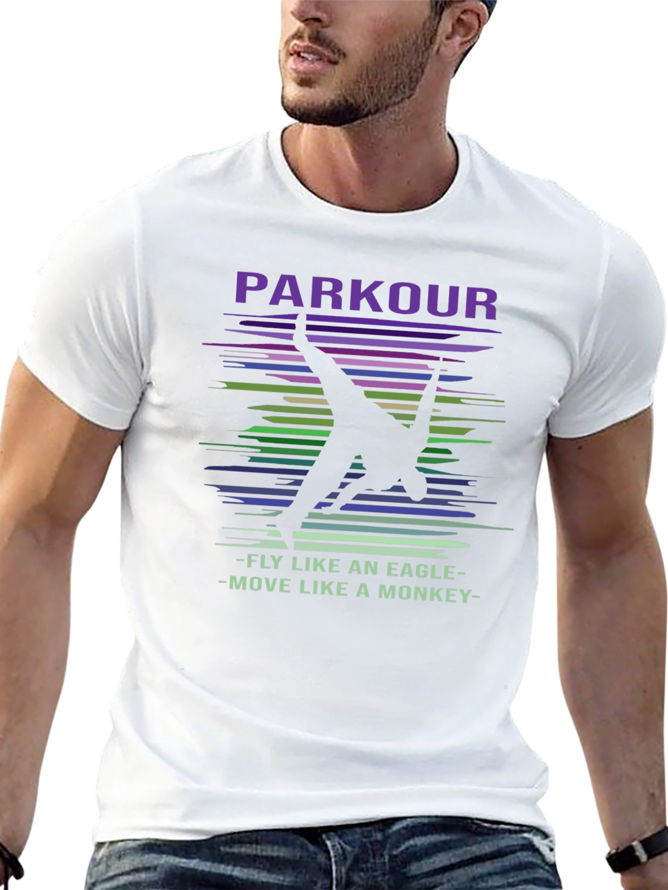 Parkour Eagle Monkey T-Shirt