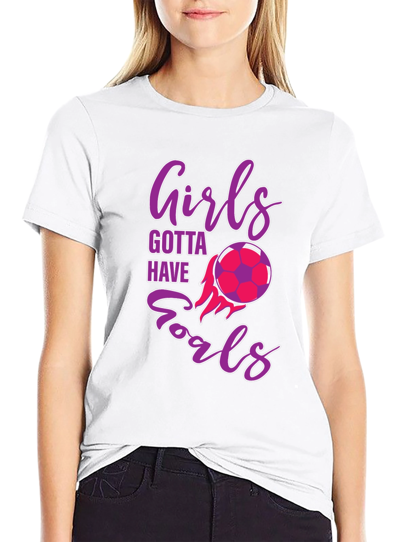 Girls Gotta Have Goals Soccer T-Shirt