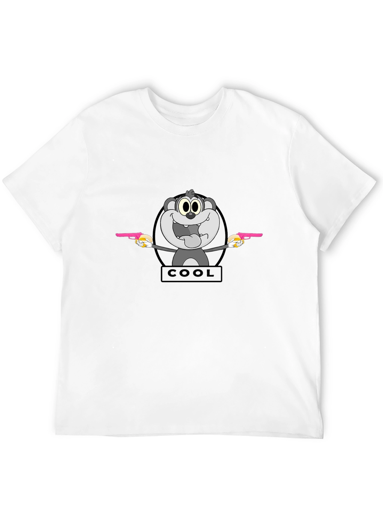 Cool Cartoon Character Graphic Tee