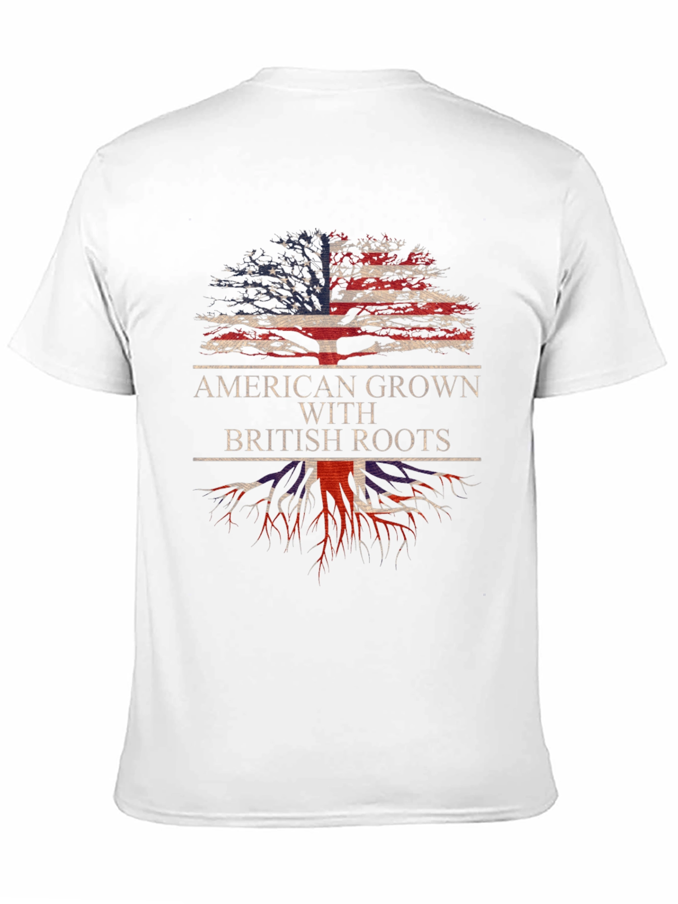 American Grown with British Roots T-Shirt