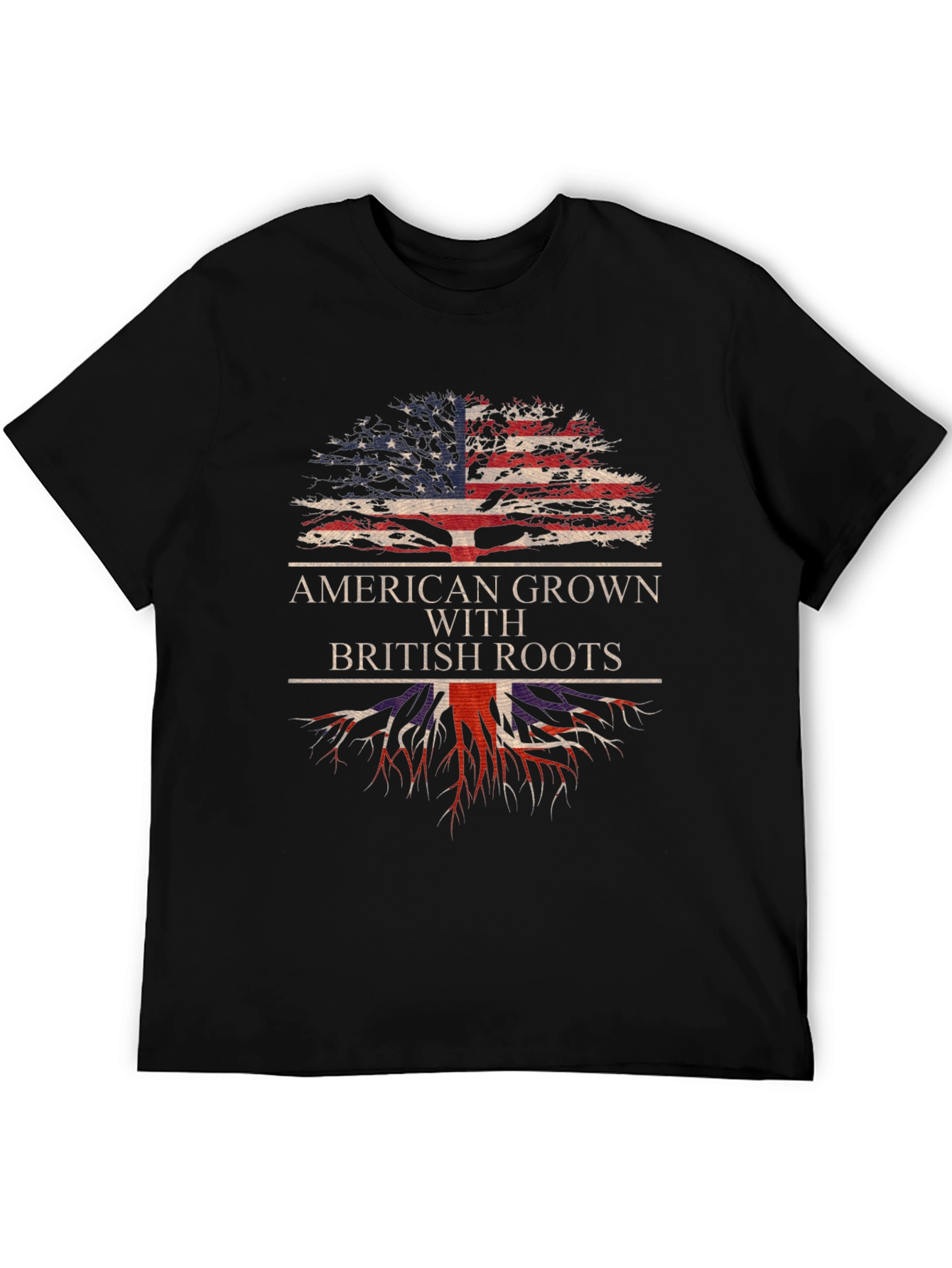 American Grown with British Roots T-Shirt