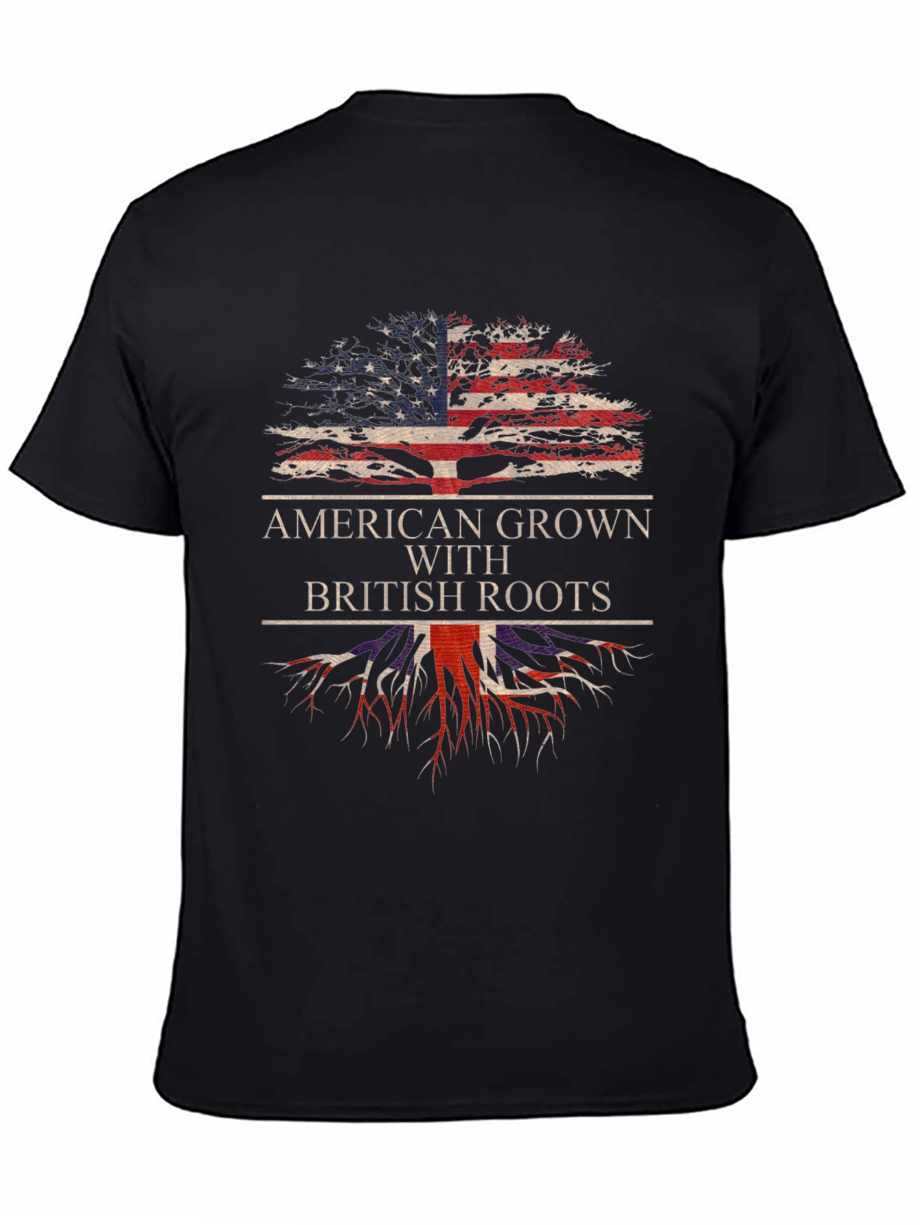 American Grown with British Roots T-Shirt
