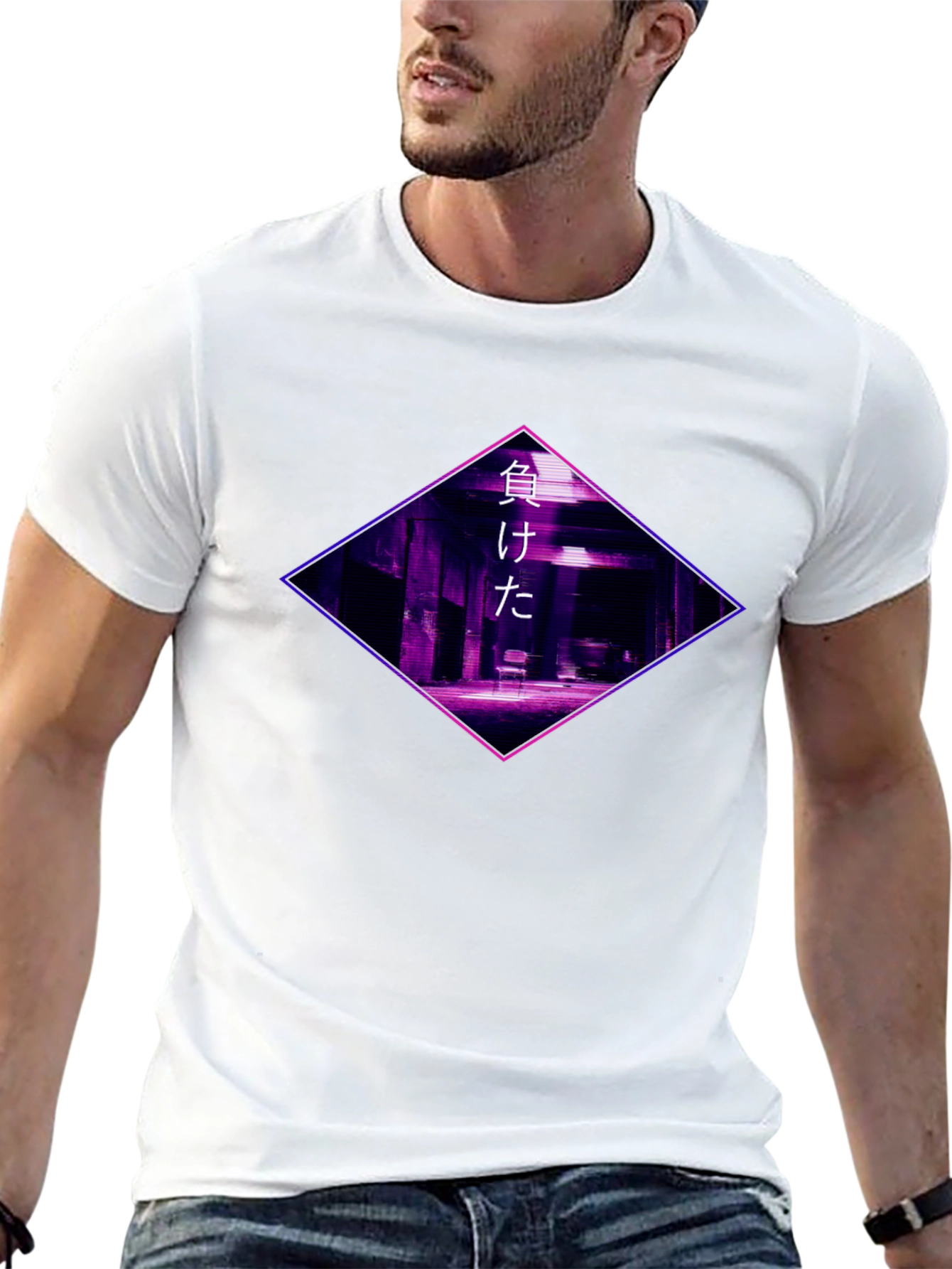 Aesthetic Japanese Graphic Tee - Darkwave Design