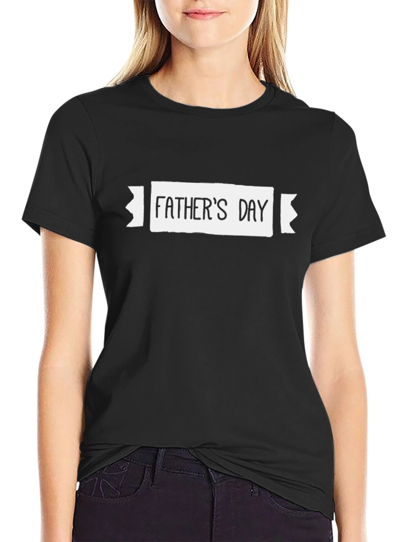 Fathers Day Graphic Tee - Black
