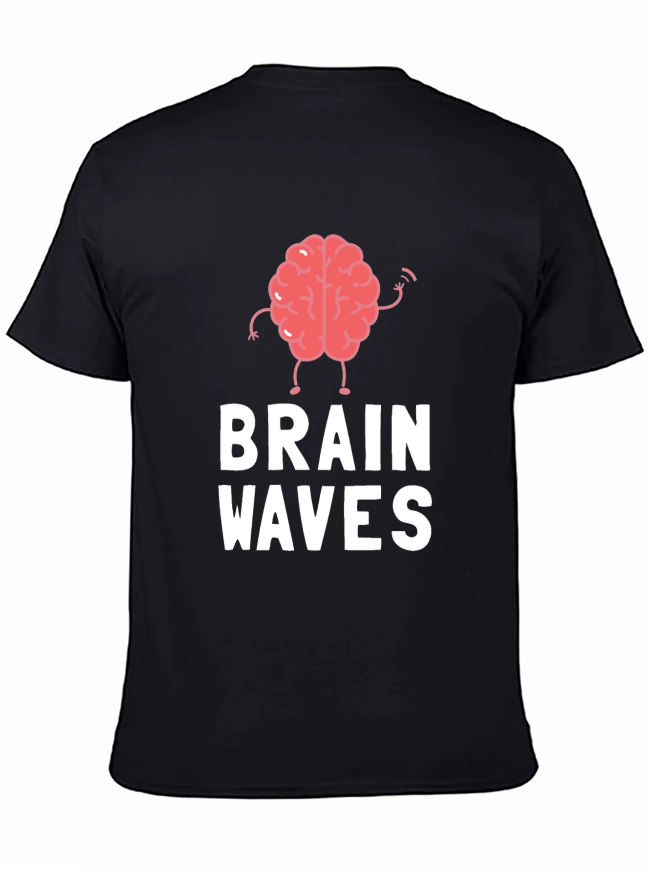 Brain Waves Graphic Tee - Funny T-Shirt
