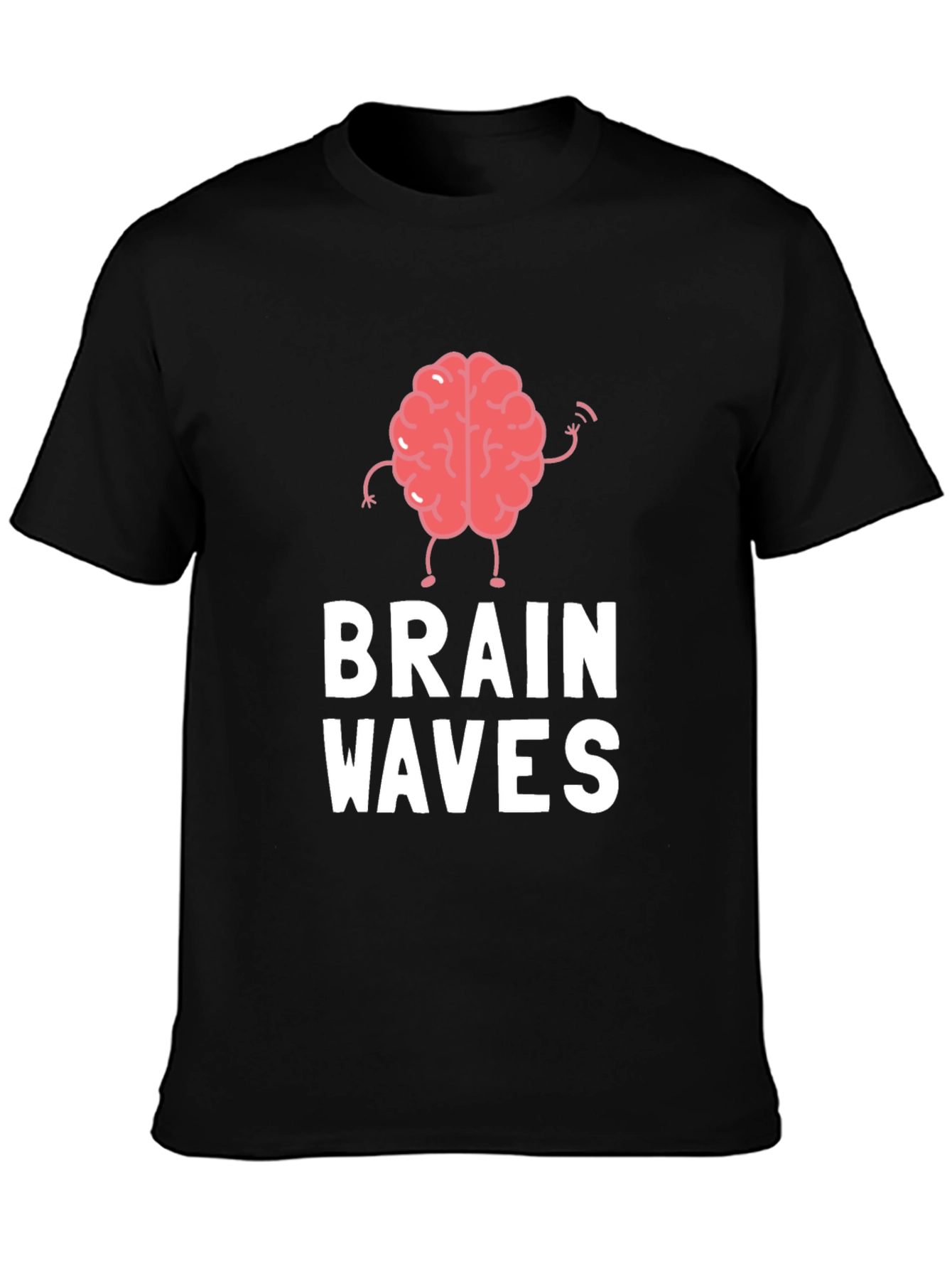 Brain Waves Graphic Tee - Funny T-Shirt