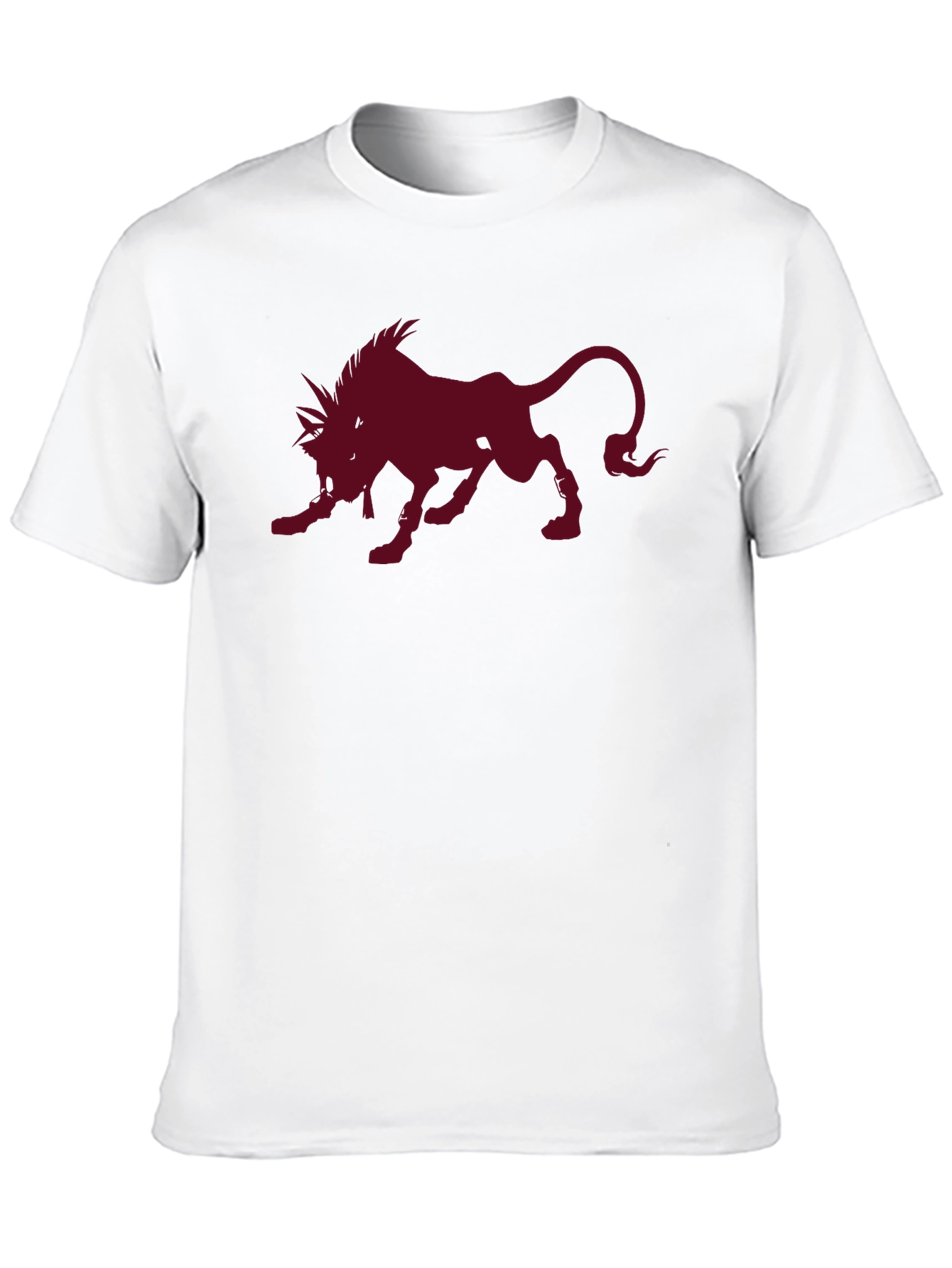 Red XIII Final Fantasy VII Black T-Shirt