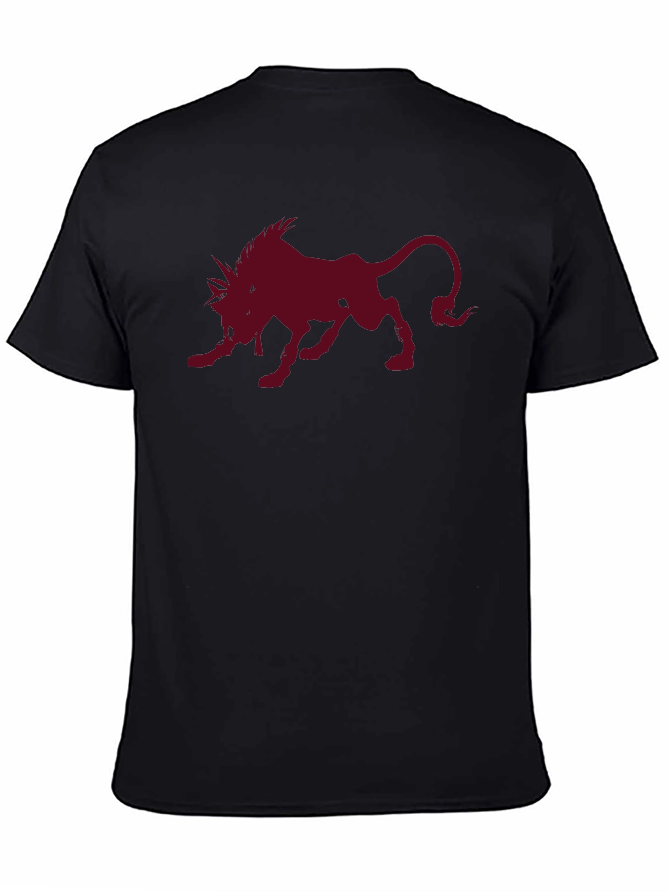 Red XIII Final Fantasy VII Black T-Shirt
