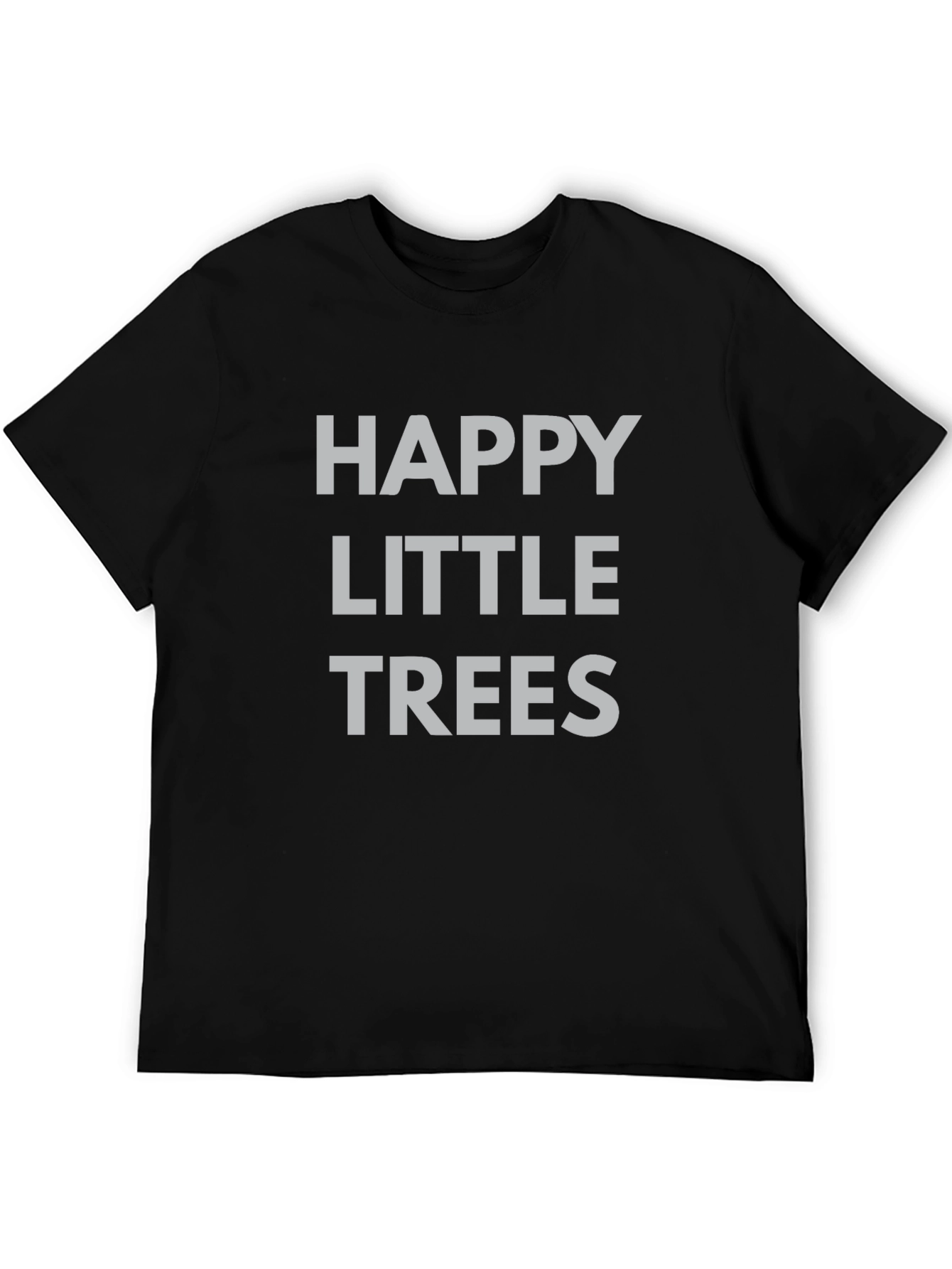 Happy Little Trees Graphic Tee - Unisex Casual Shirt