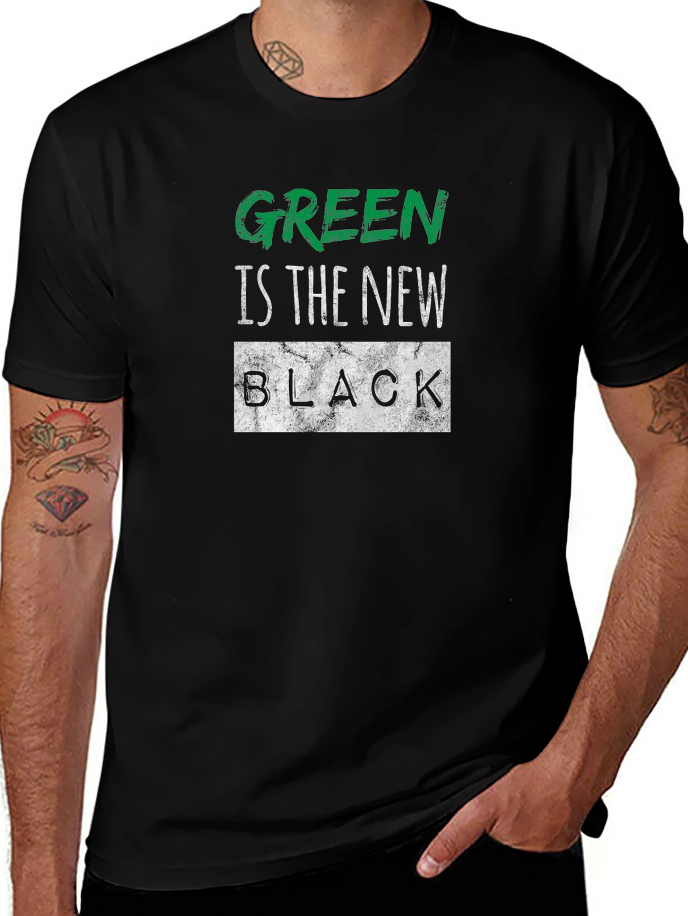 Green is the New Black Graphic Tee