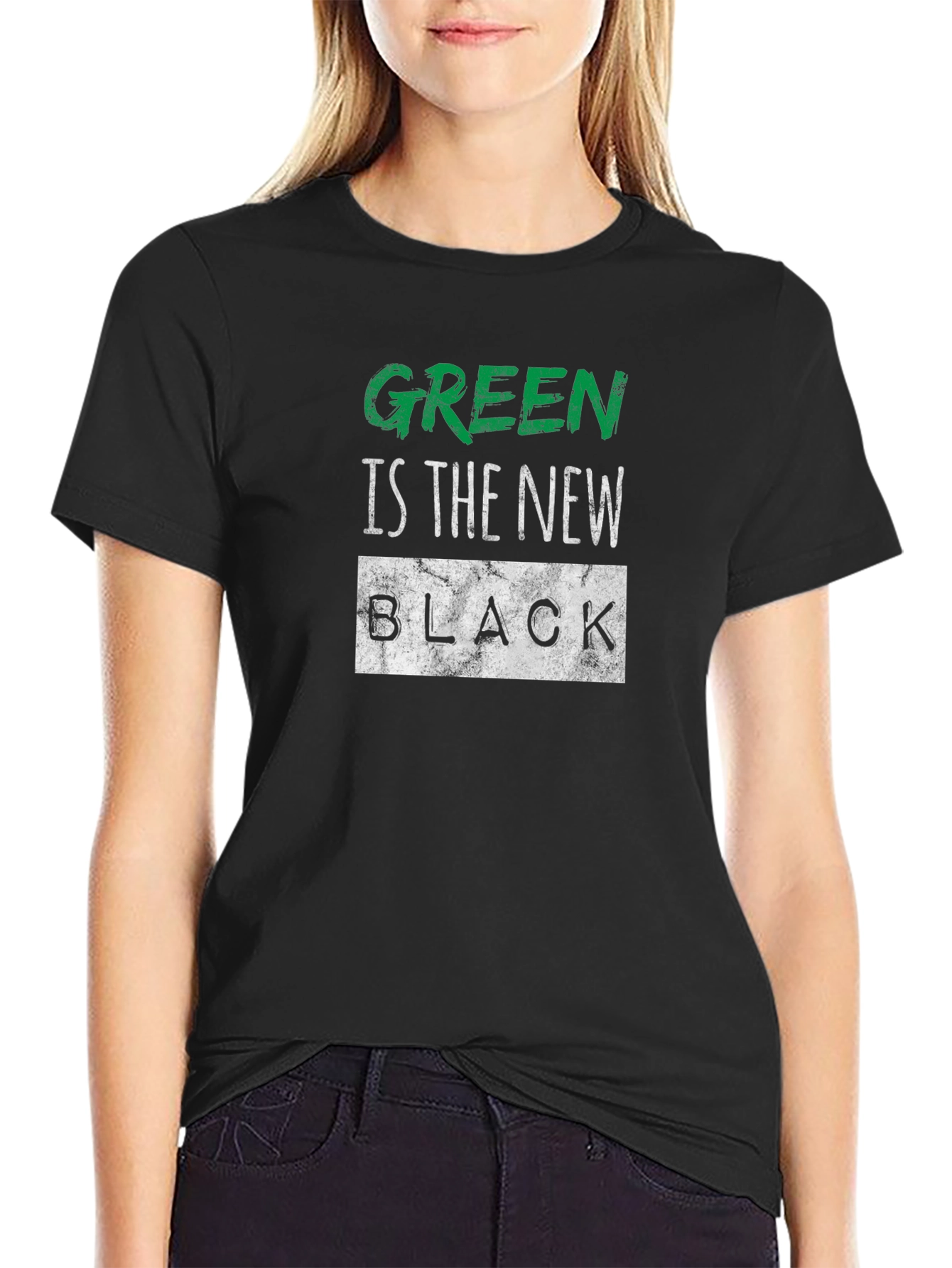 Green is the New Black Graphic Tee