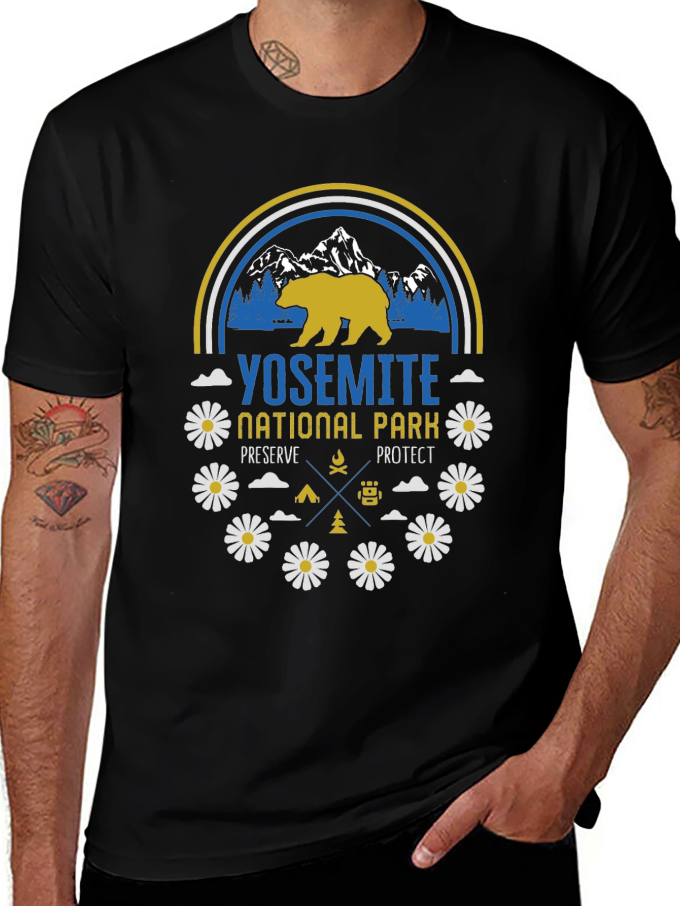 Yosemite National Park Graphic Tee