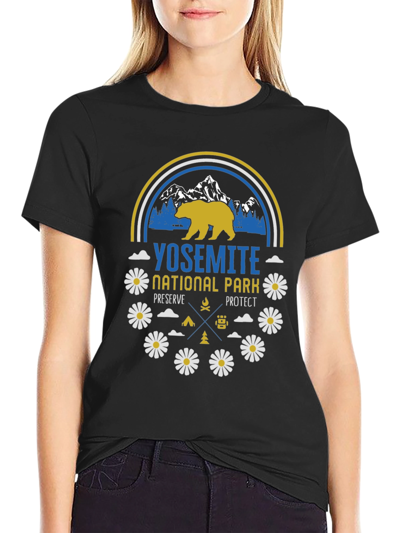 Yosemite National Park Graphic Tee