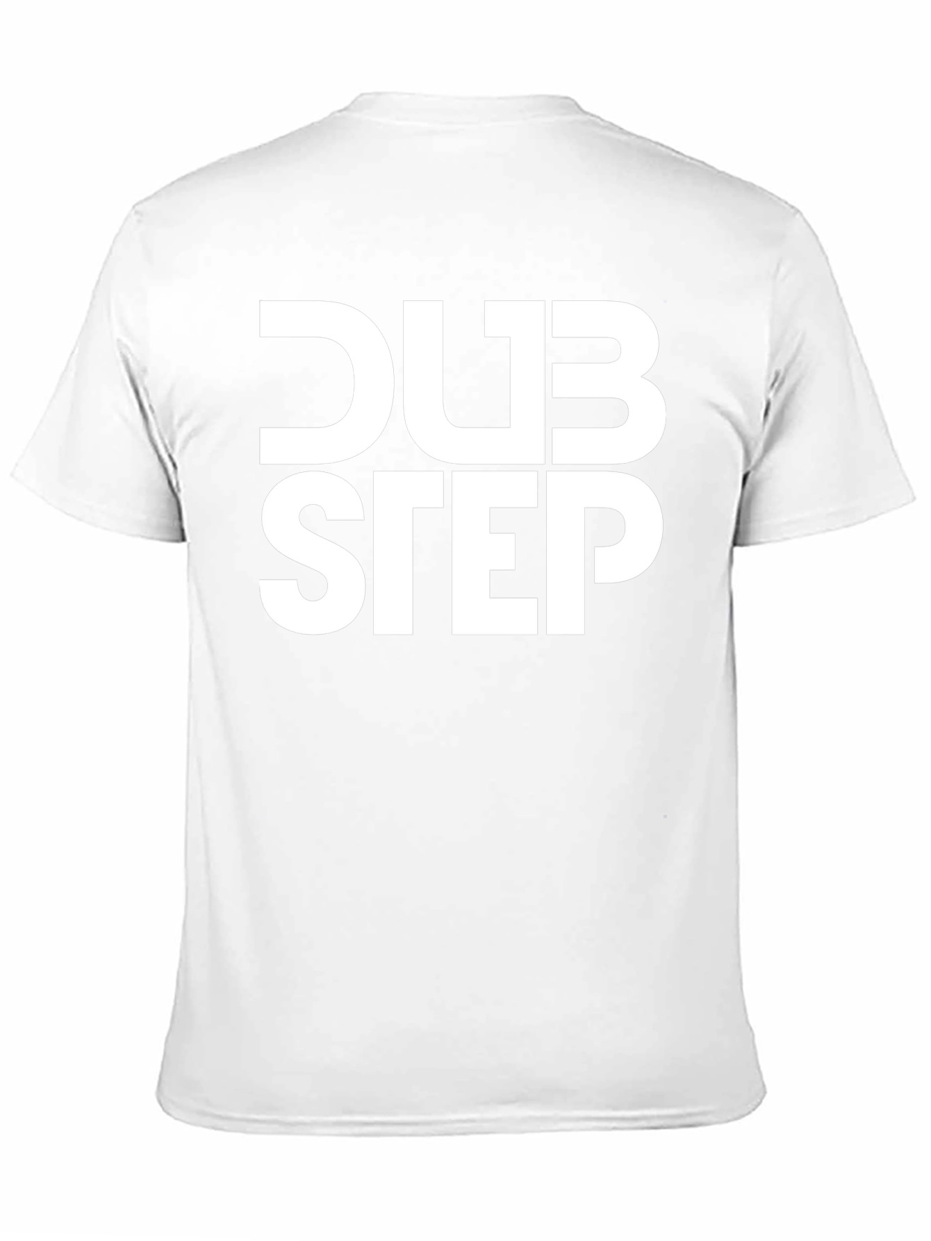 Dubstep Graphic Tee - Black Cotton Music Shirt