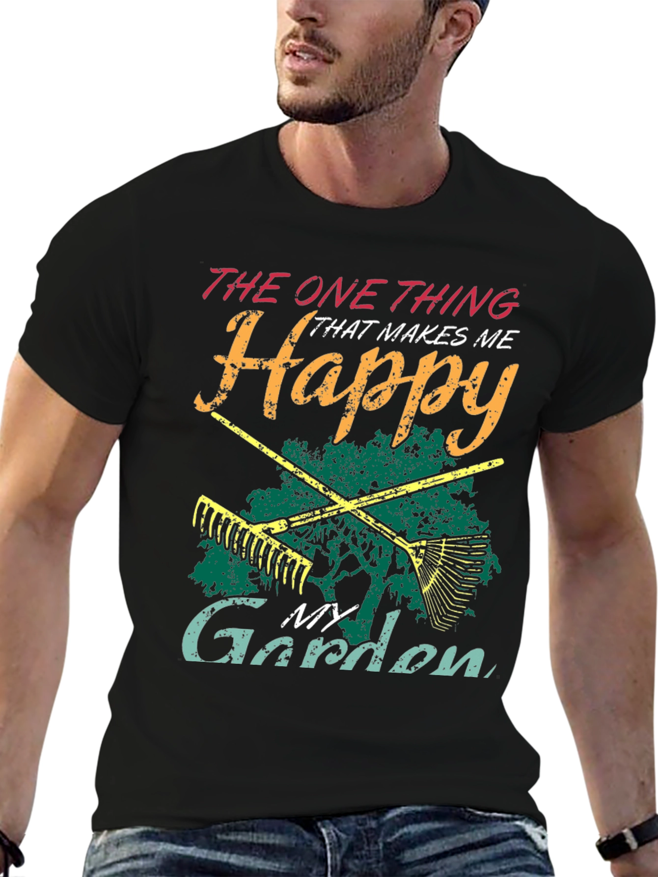 Happy Garden T-Shirt - Gardening Lovers Tee