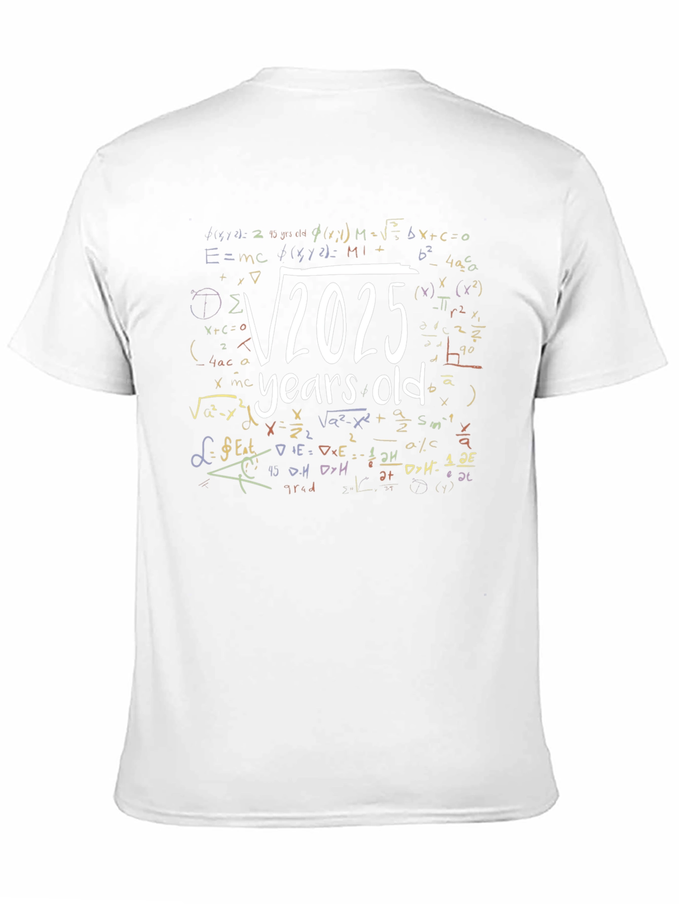 Funny Math 45 Years Old T-Shirt