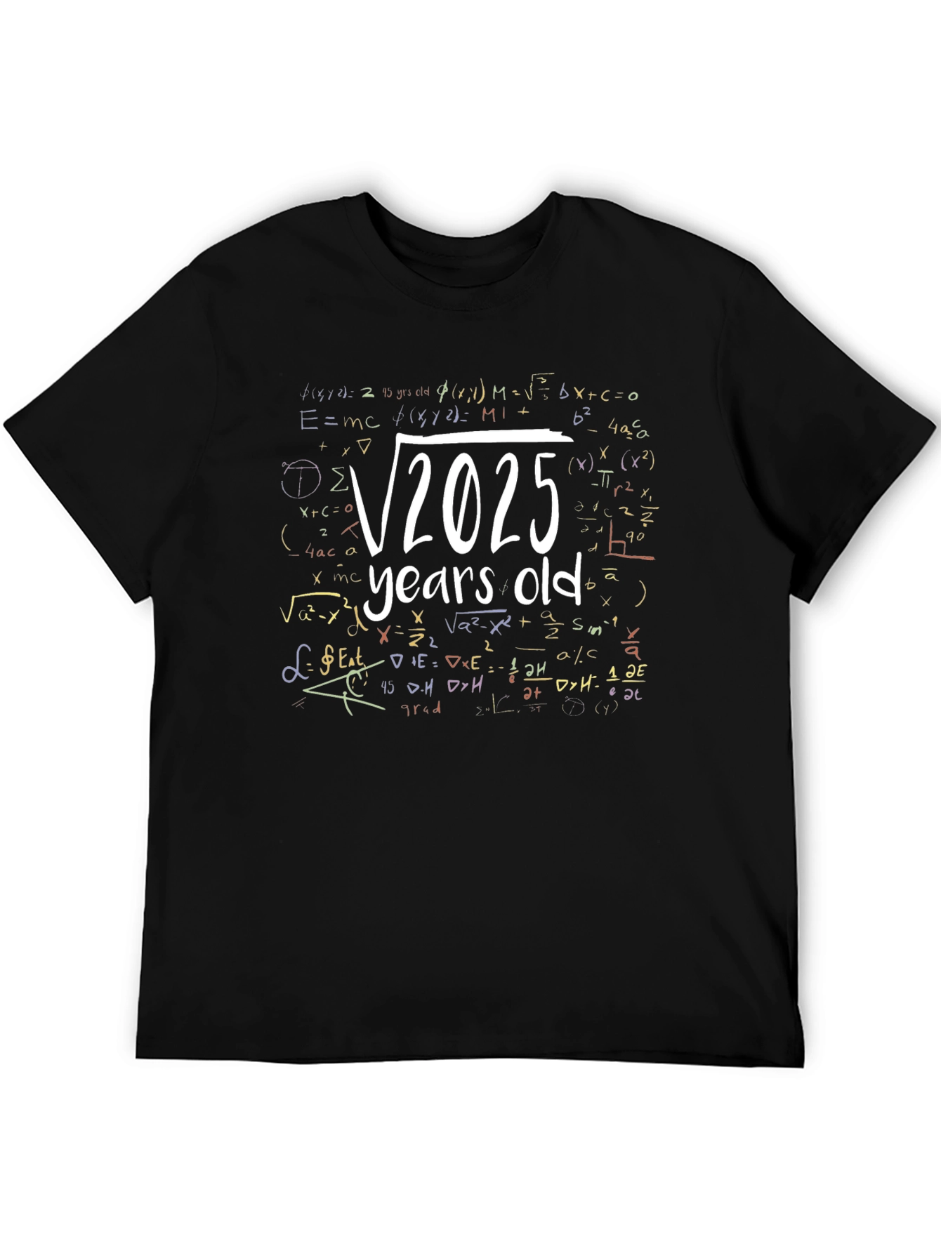 Funny Math 45 Years Old T-Shirt