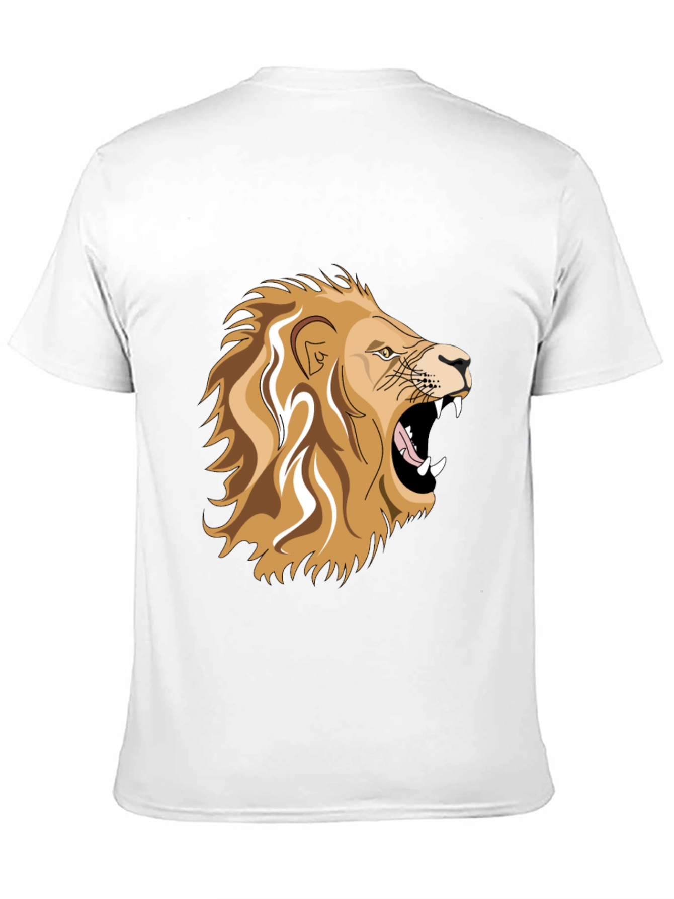 Lion Graphic Black T-Shirt