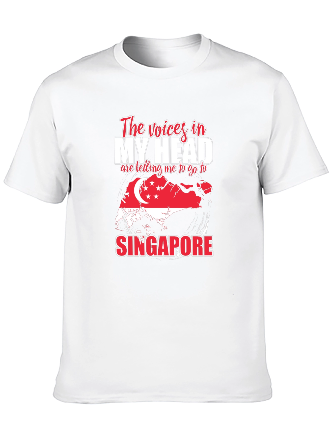 Singapore Graphic T-Shirt - Voices In My Head