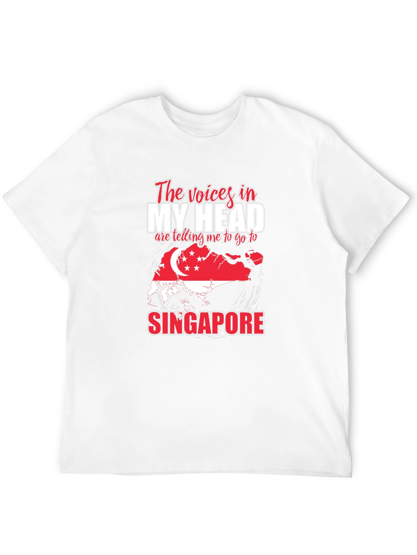 Singapore Graphic T-Shirt - Voices In My Head