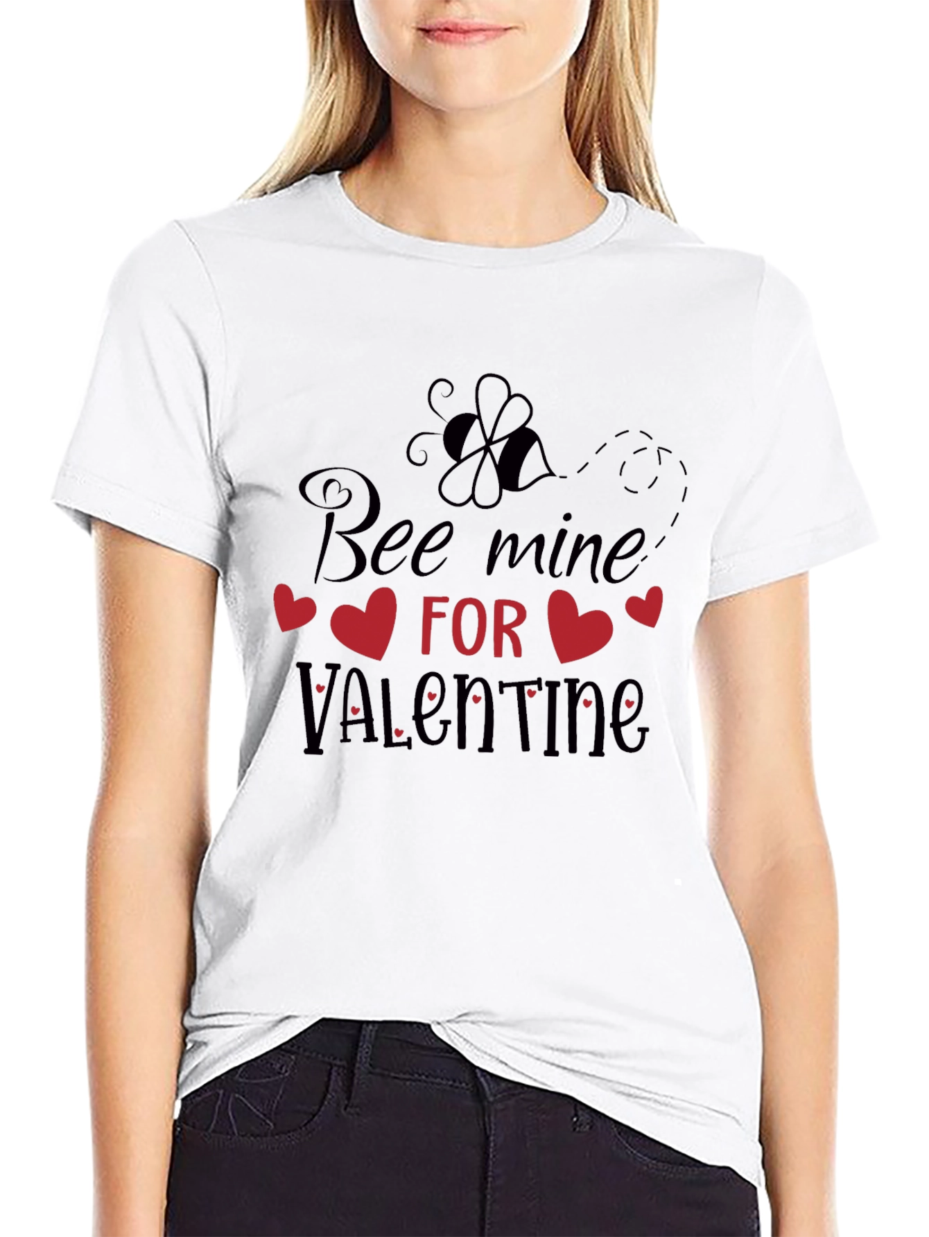 Bee Mine Valentines Day Graphic Tee
