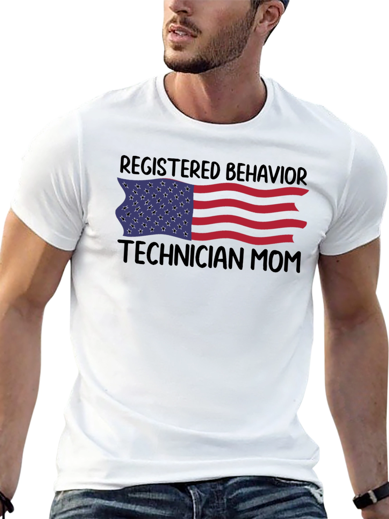 Registered Behavior Technician Mom T-Shirt