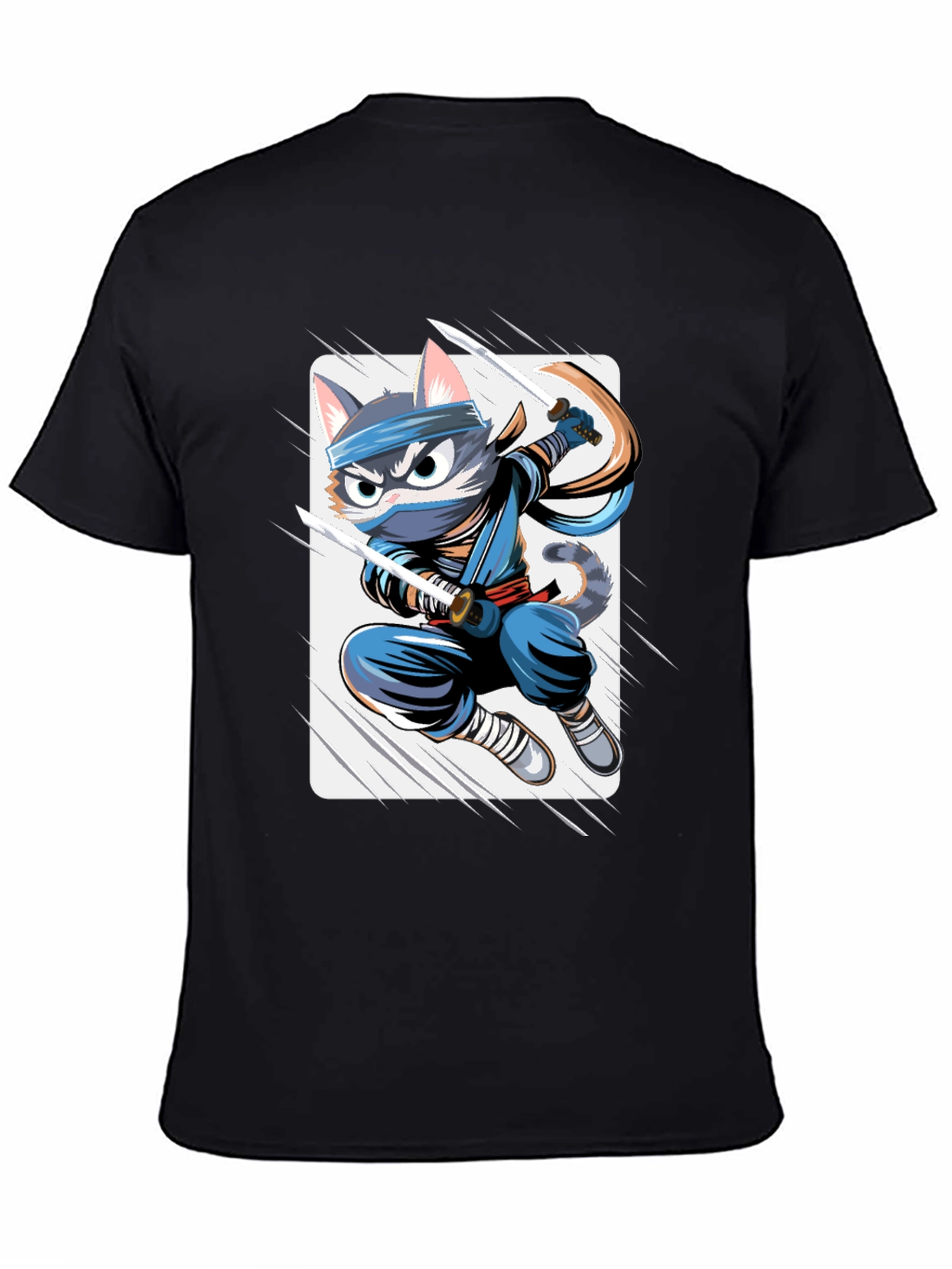 Ninja Cat T-Shirt - Stealthy & Stylish!