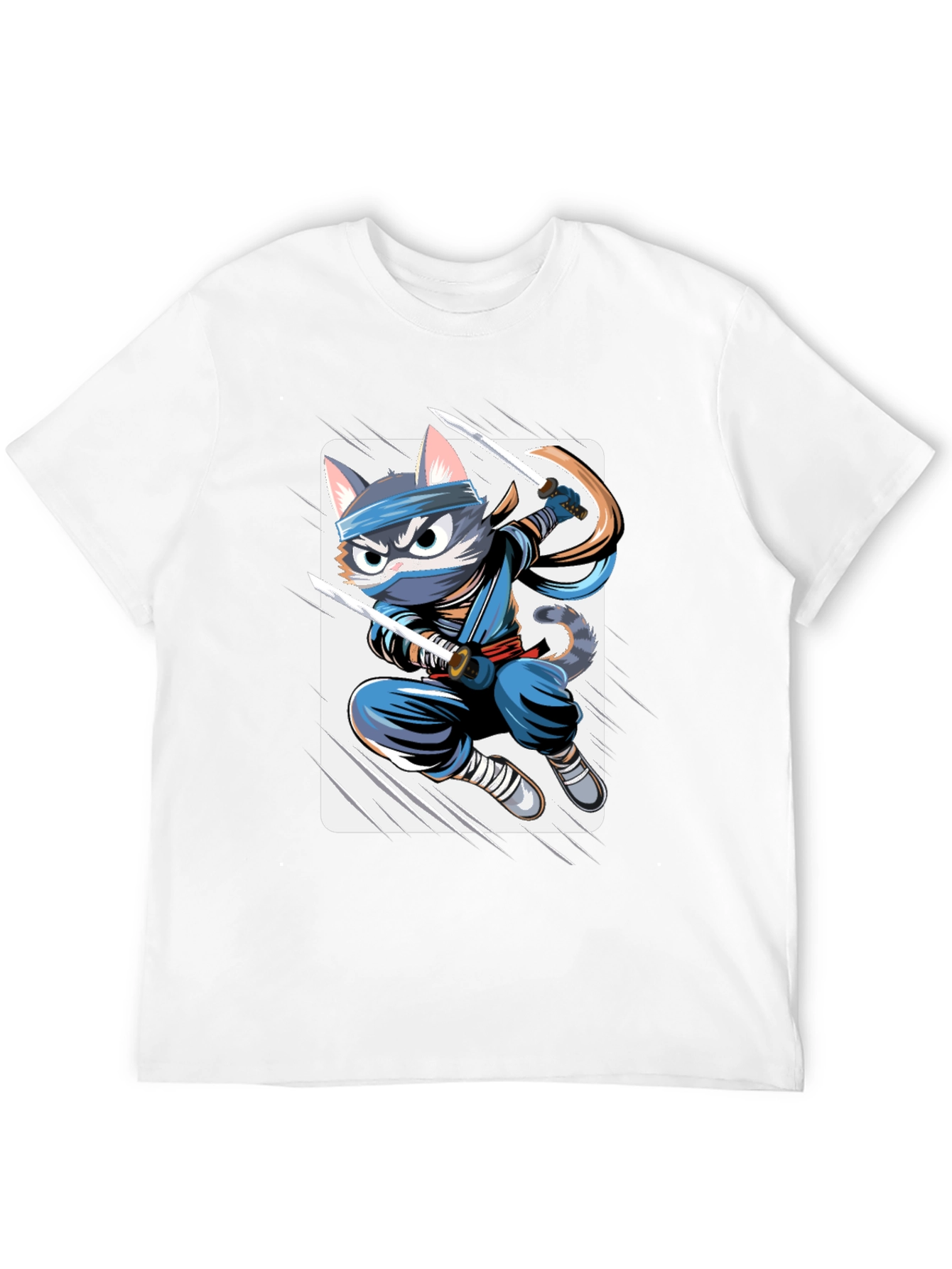 Ninja Cat T-Shirt - Stealthy & Stylish!